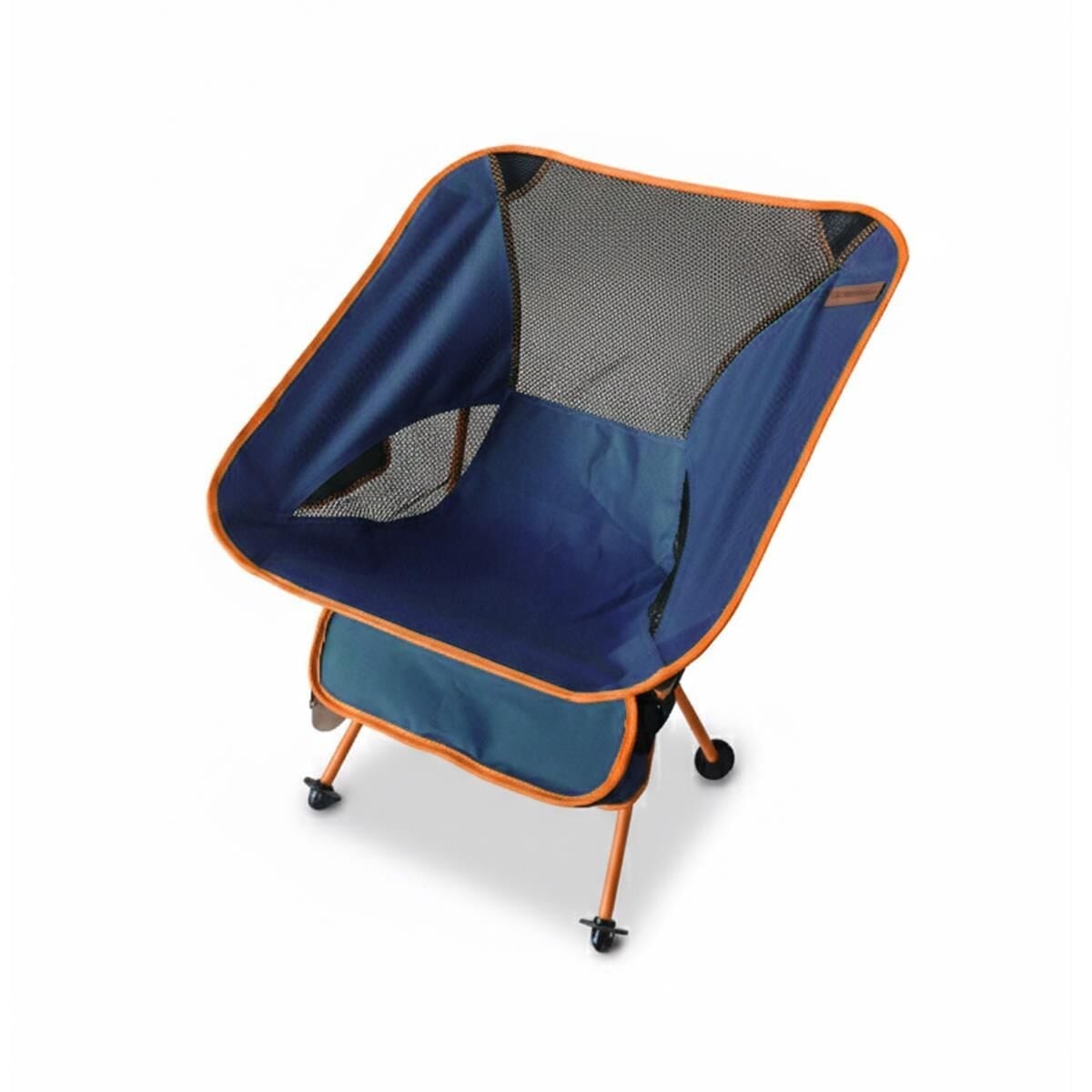 FoldMesh Mini Kompakt Katlanır Sandalye Navy Spark