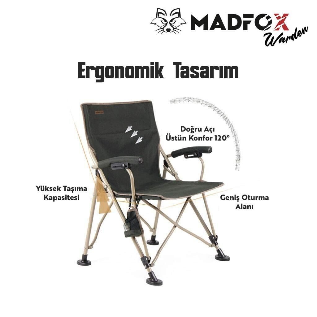 Warden Katlanır Kamp Sandalyesi YEŞİL