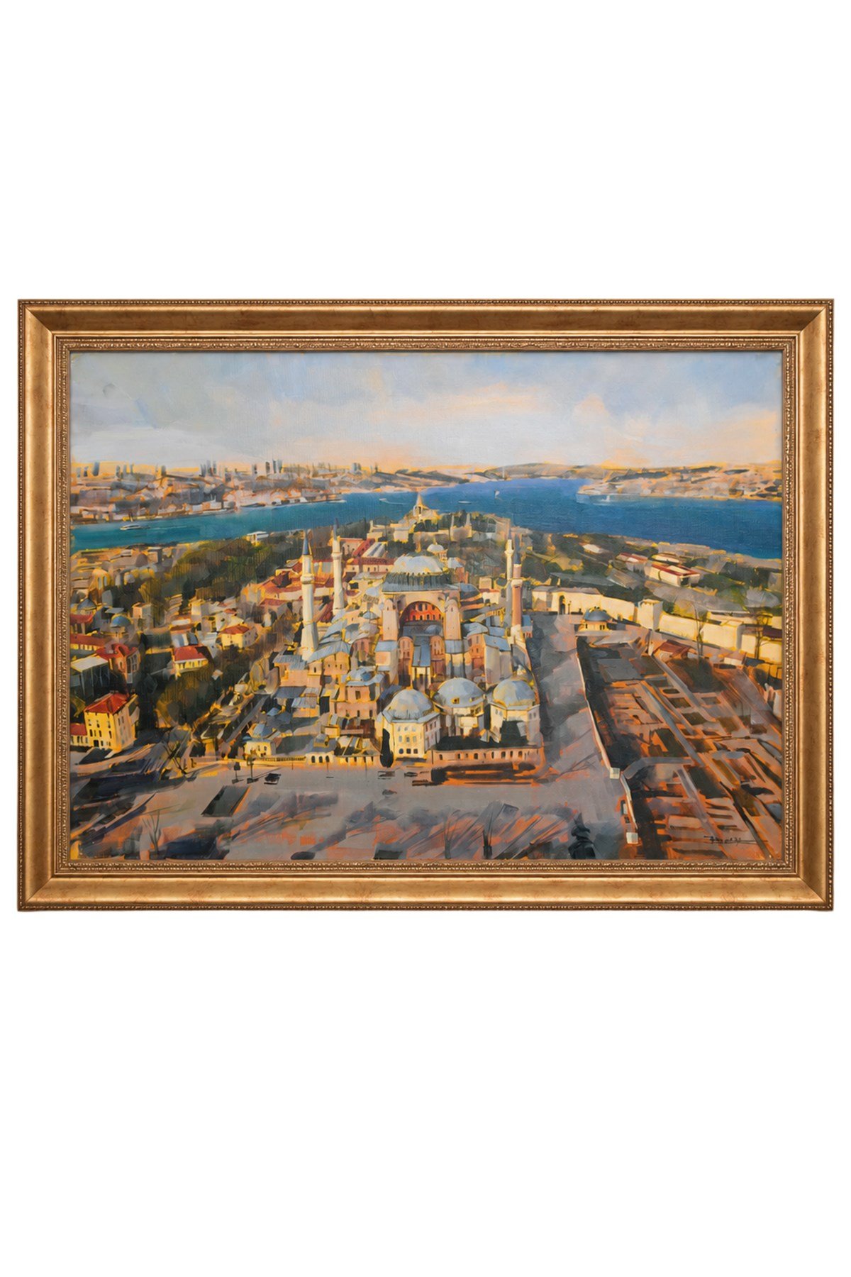 Bekir Üstün İstanbul Kuşbakışı Şehir Manzarası