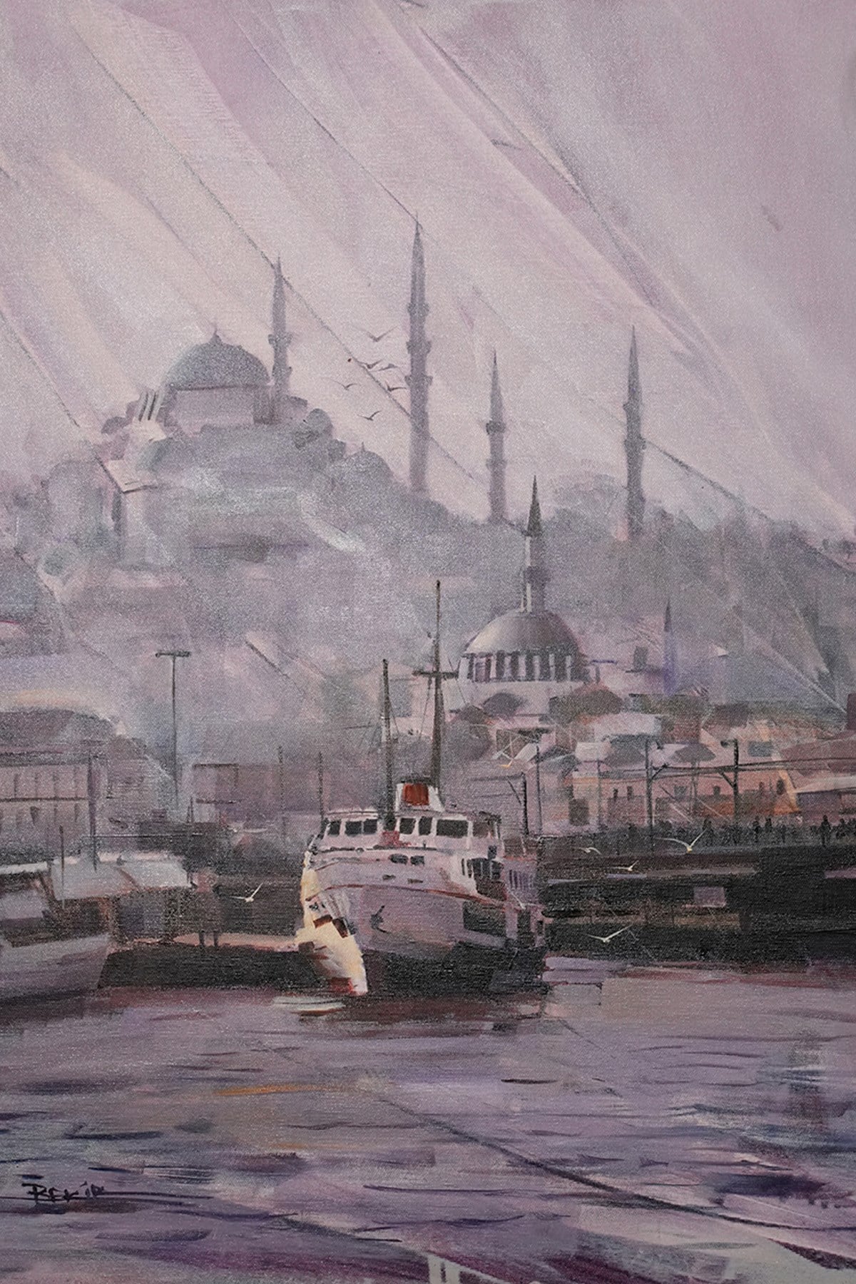 Boğaz'ın Puslu Sabahı