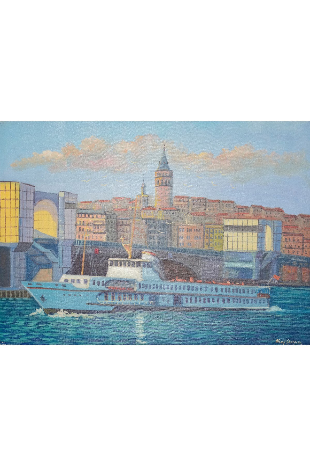 Galata'nın Gölgesinde Boğaz Vapuru