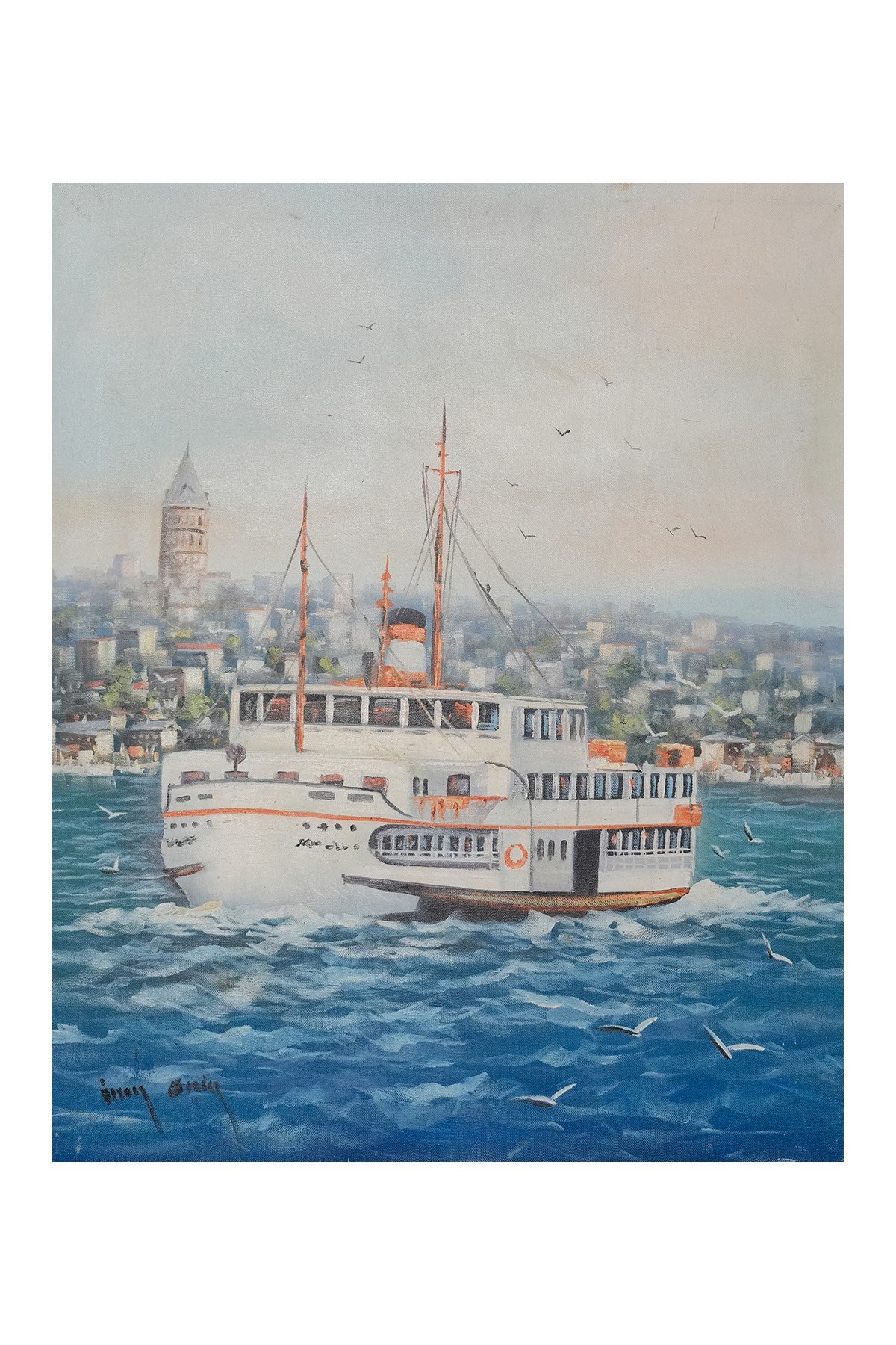Galata'nın İzinde Boğaz'da Nostaljik Vapur