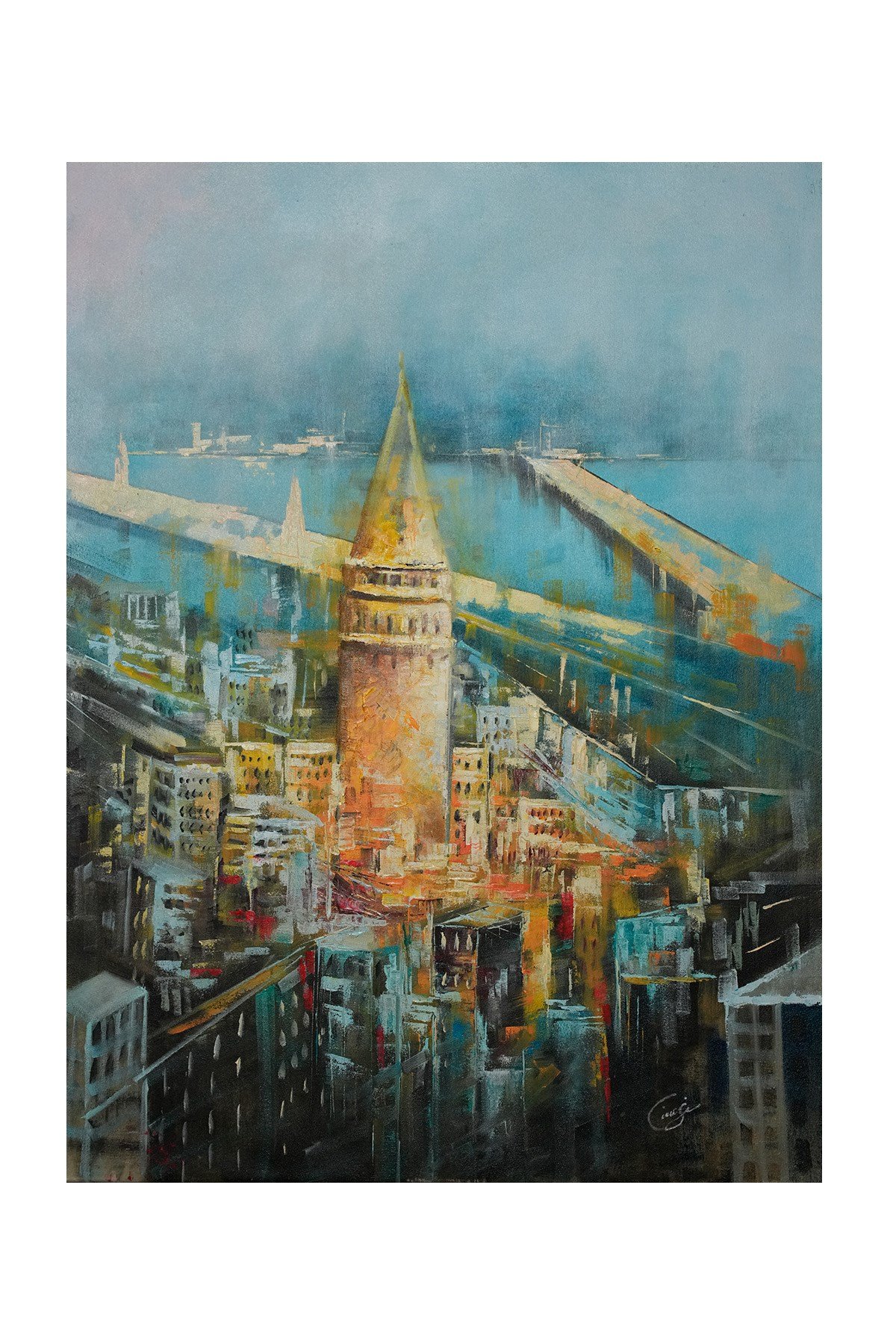 Galata'nın Modern Yüzü: Soyut Şehir Rüyası