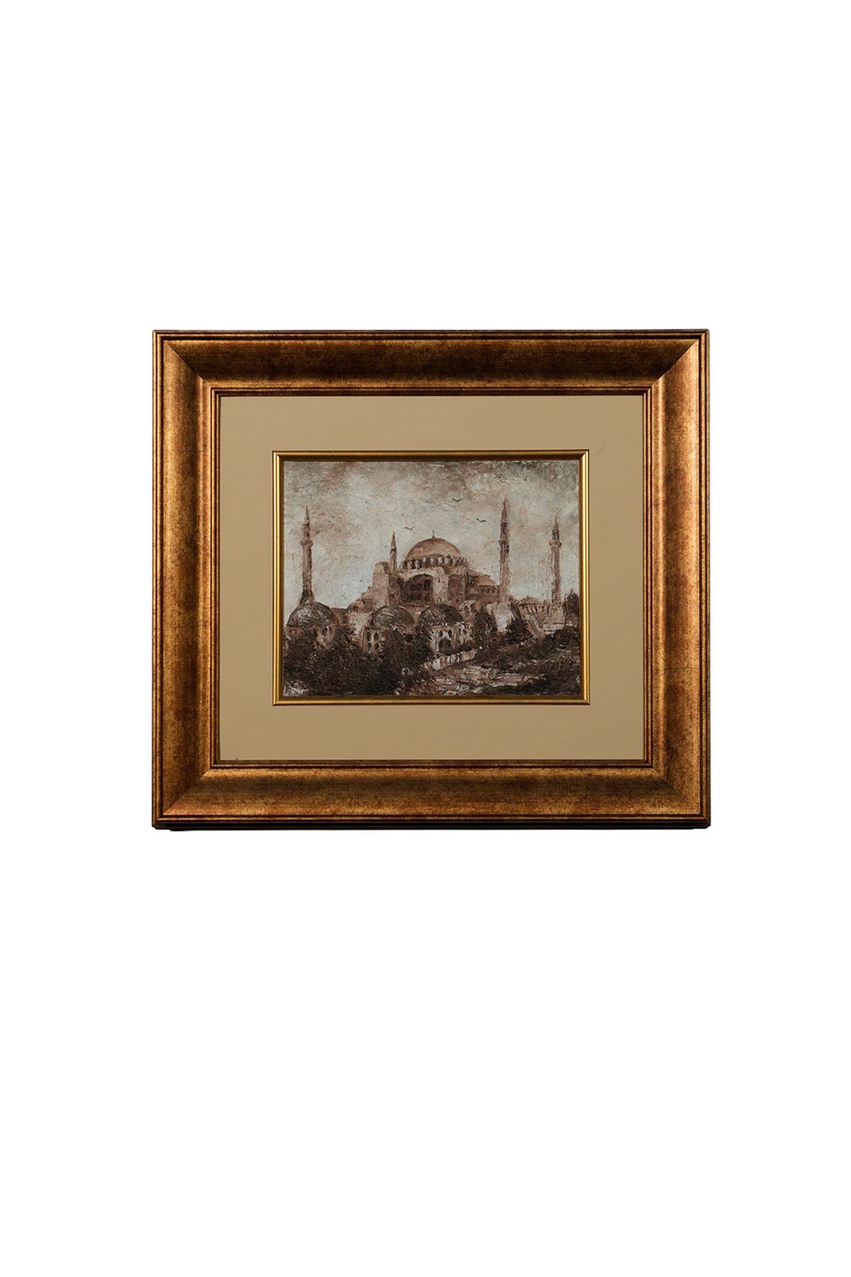 Sepya Tonlarında Dokulu Ayasofya