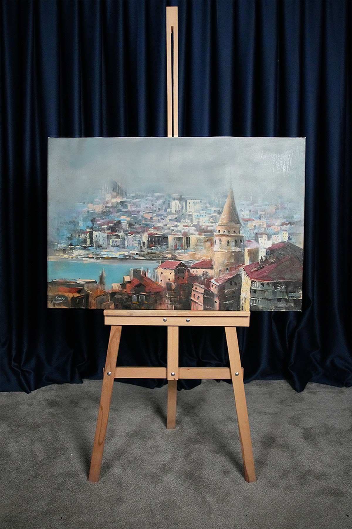 Sisli Sabahın Pusunda Galata ve Tarihi İstanbul
