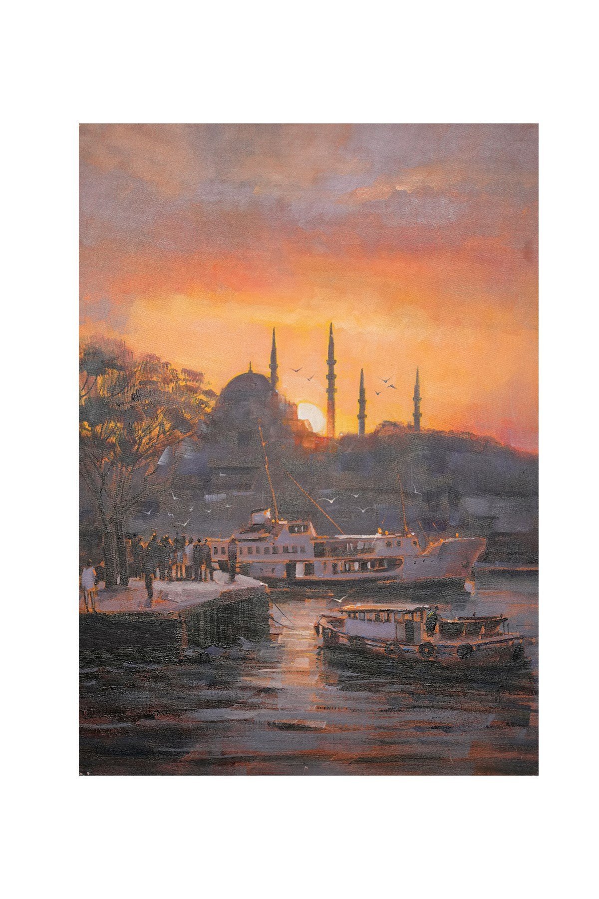 Süleymaniye'de Gün Batımı