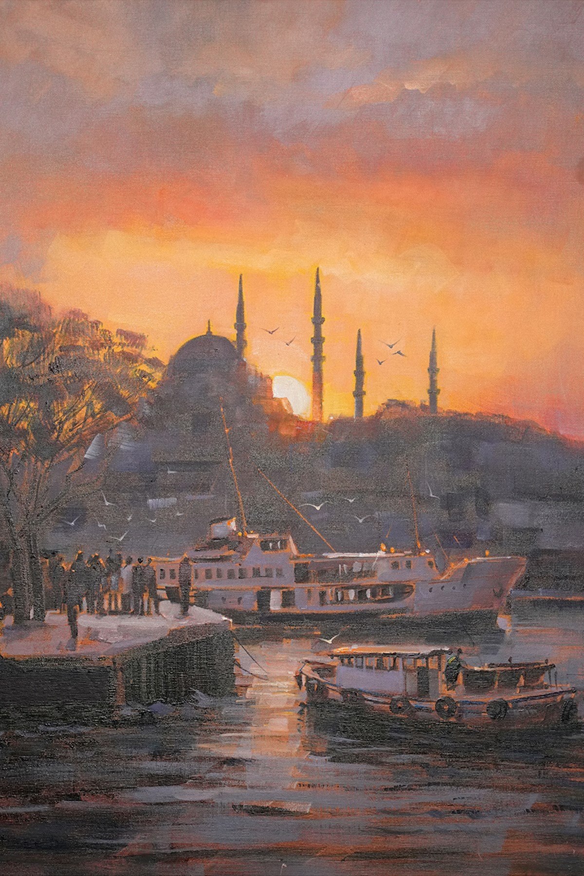 Süleymaniye'de Gün Batımı