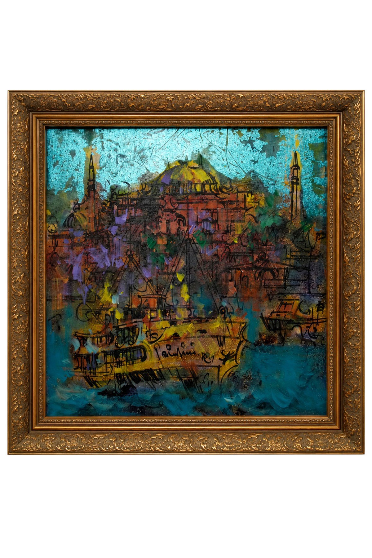 Tuncay Şevketoğlu Turkuaz İstanbul Manzarası