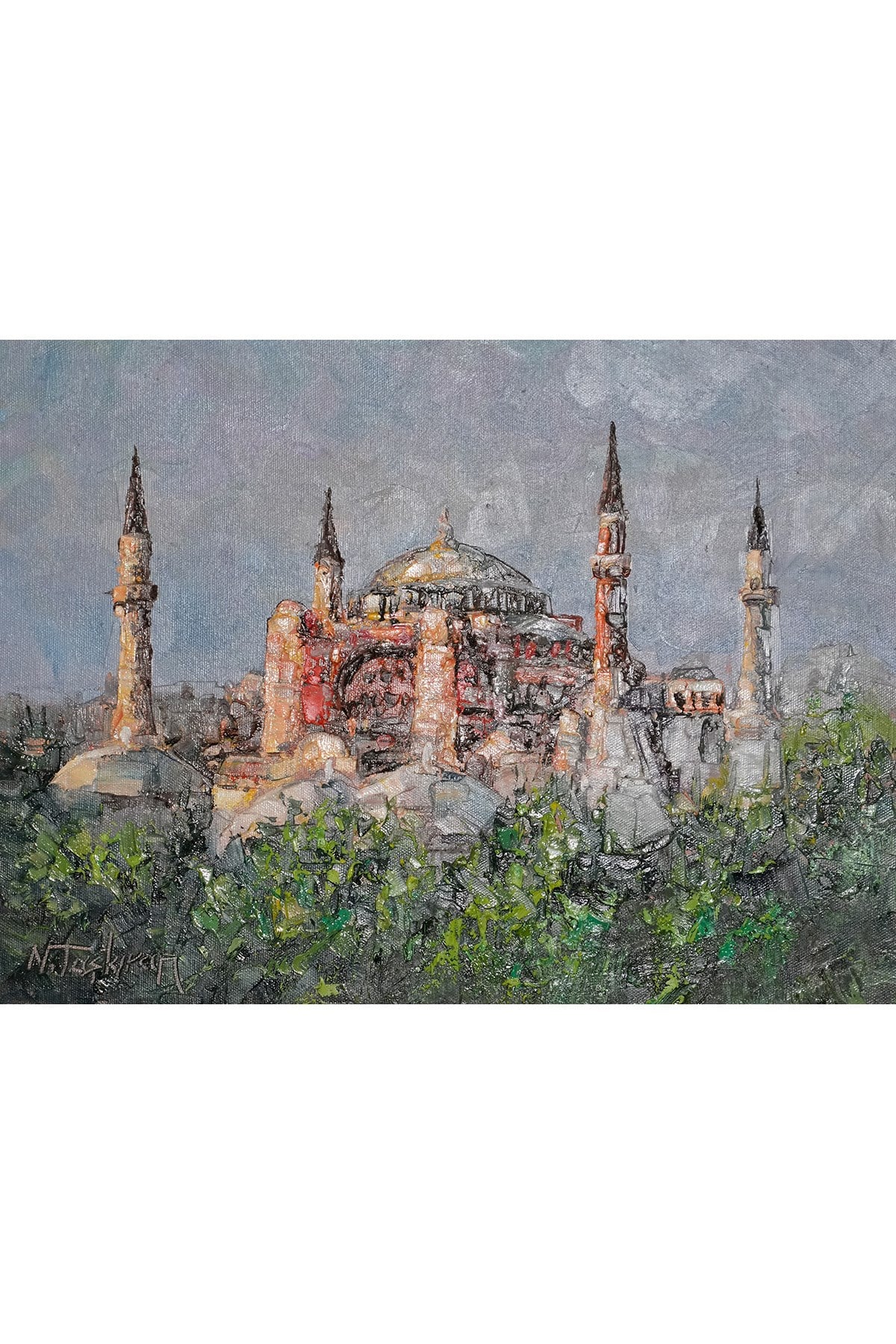 Yeşil Dokuların Ardında Ayasofya