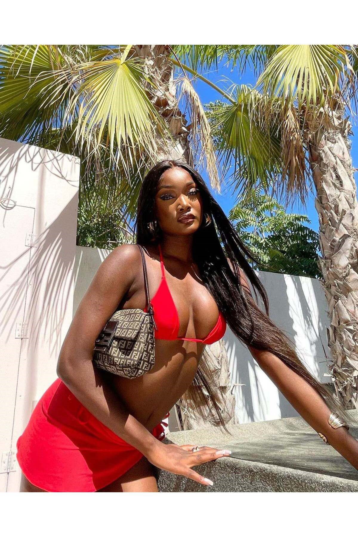 Adella bikini pareo set