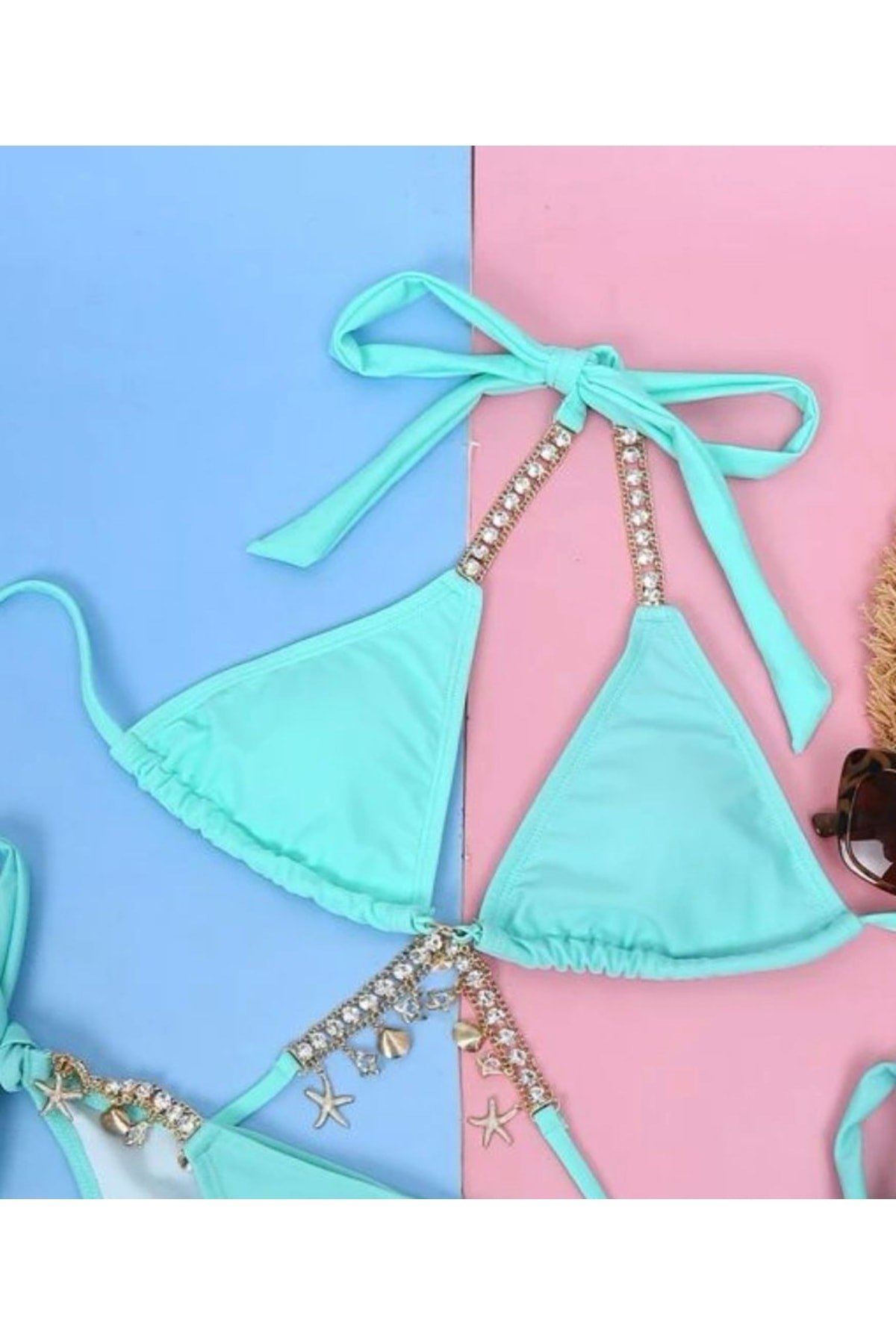 Aksesuar Detaylı Mille Bikini Takım