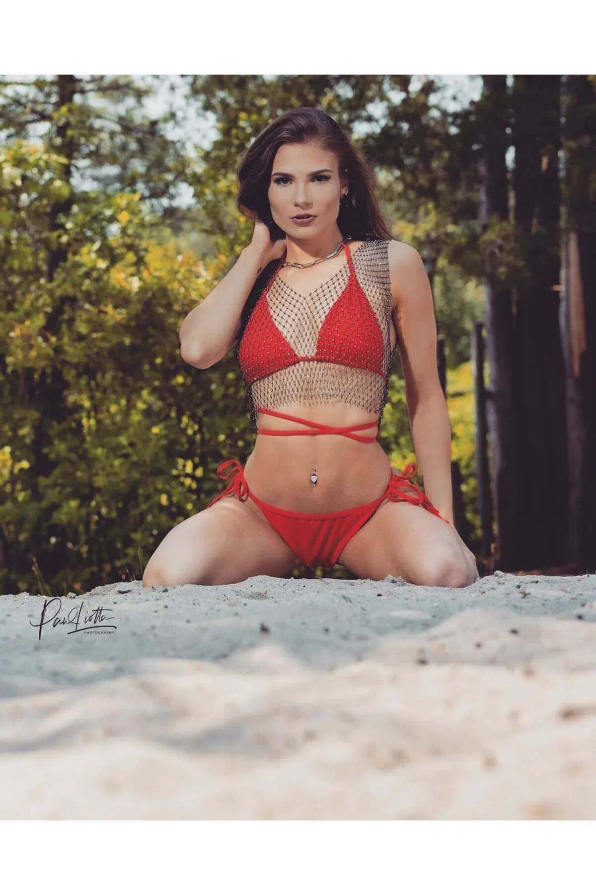 Bikini taşlı büstiyer set