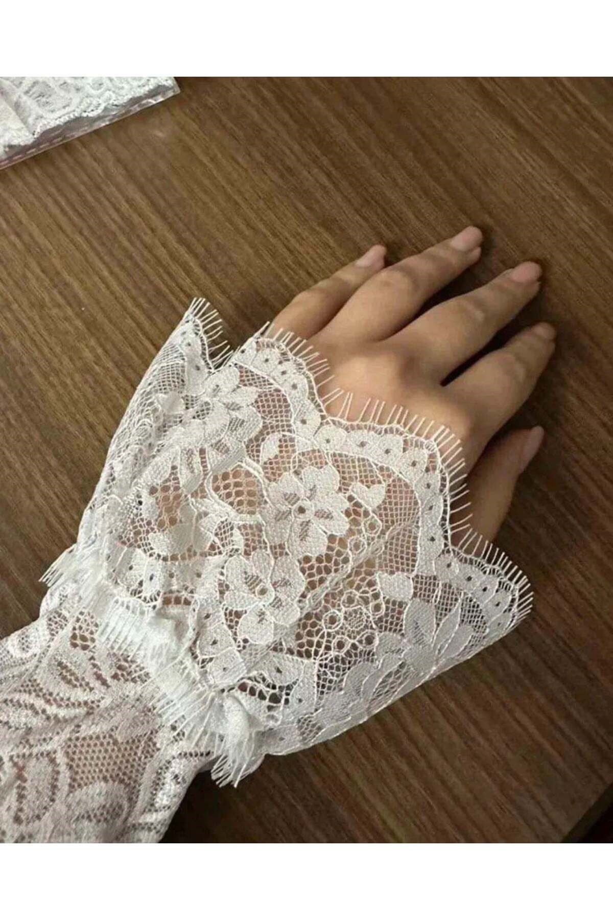 Bikinifashion dantel kolluk