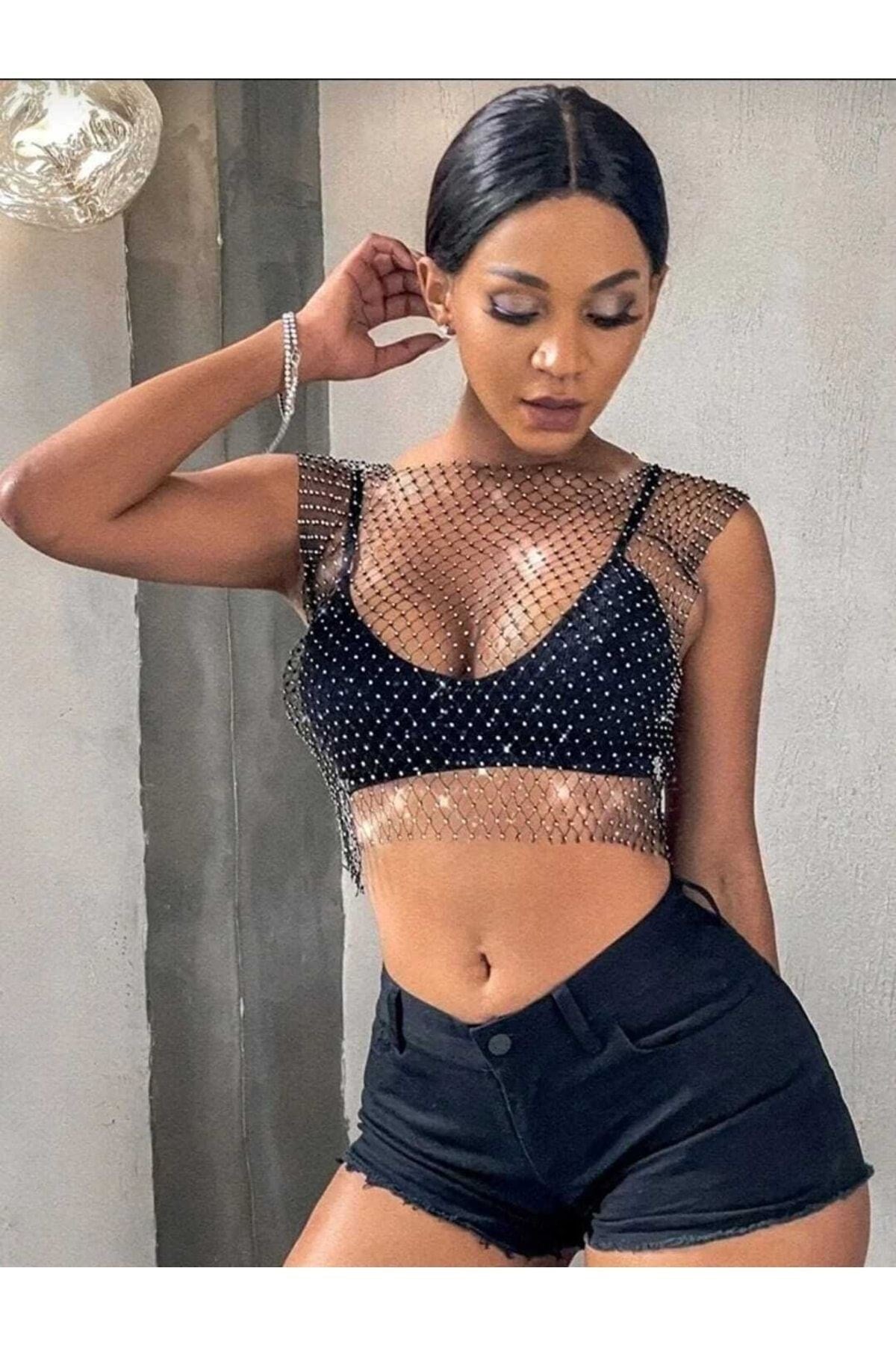Bikinistan Taşlı Bustiyer