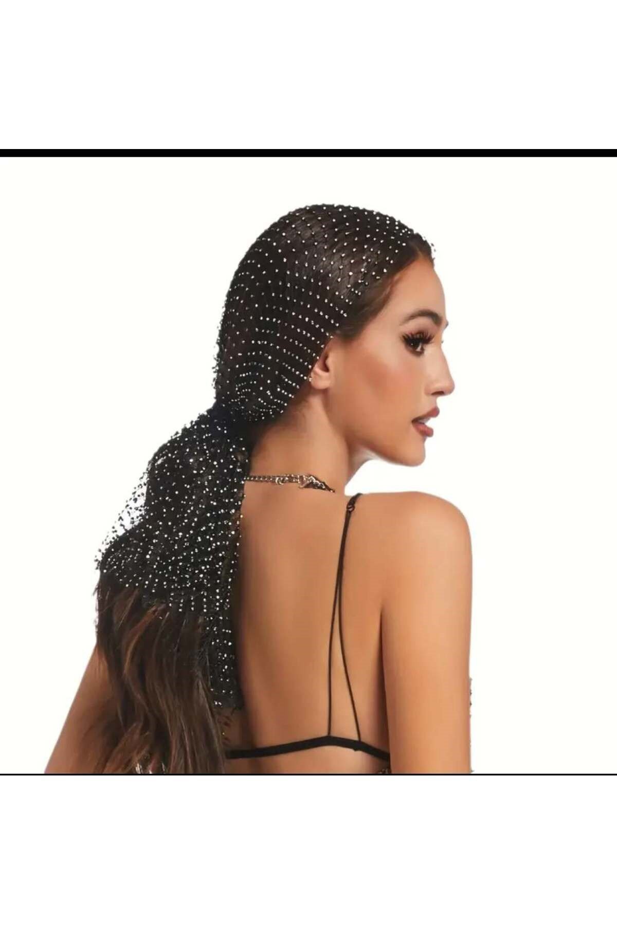 Class kristal taşlı bandana