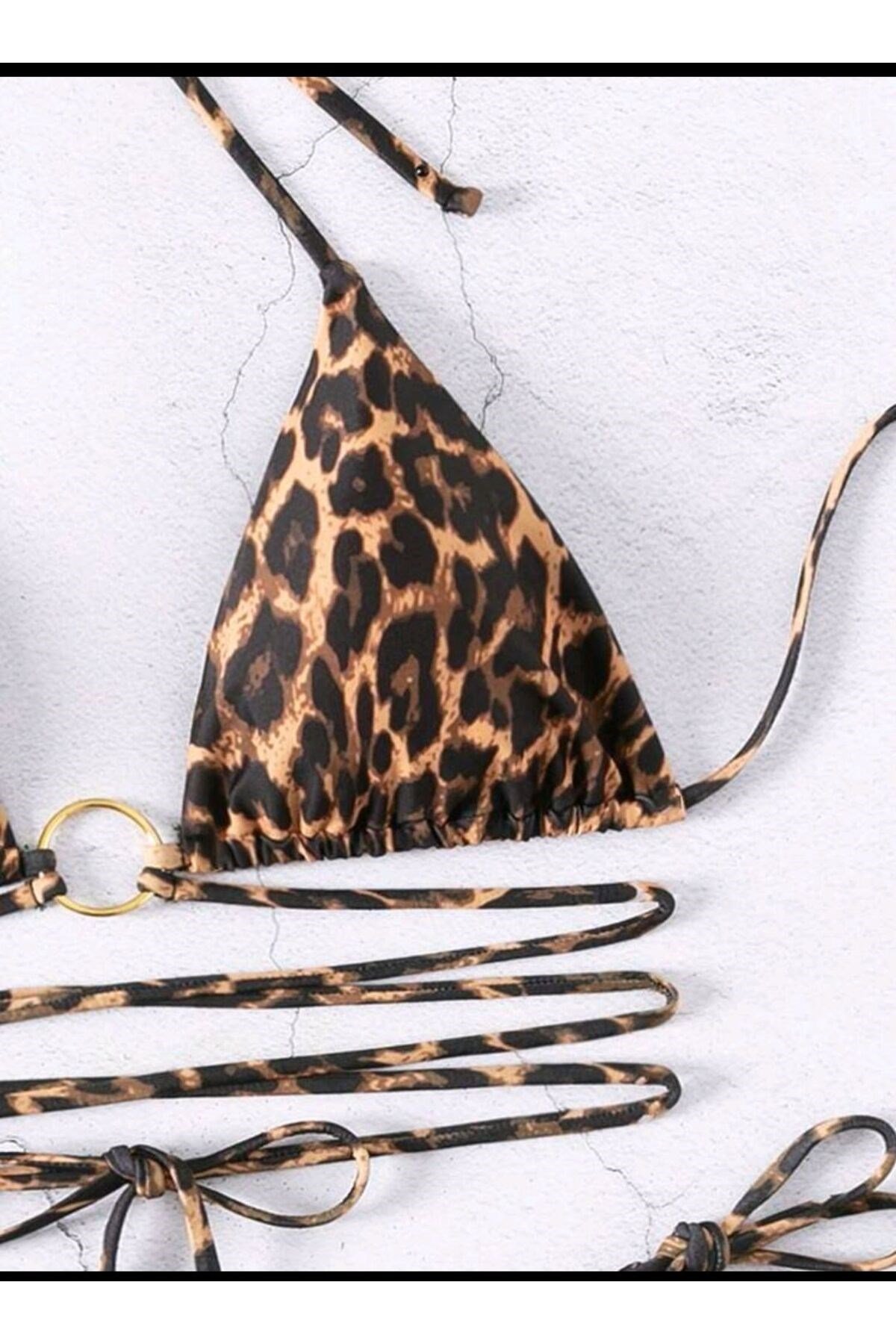 Daisy Halka detaylı bikini takım