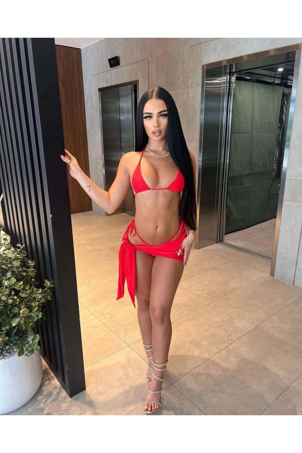 Dubai bikini pareo set