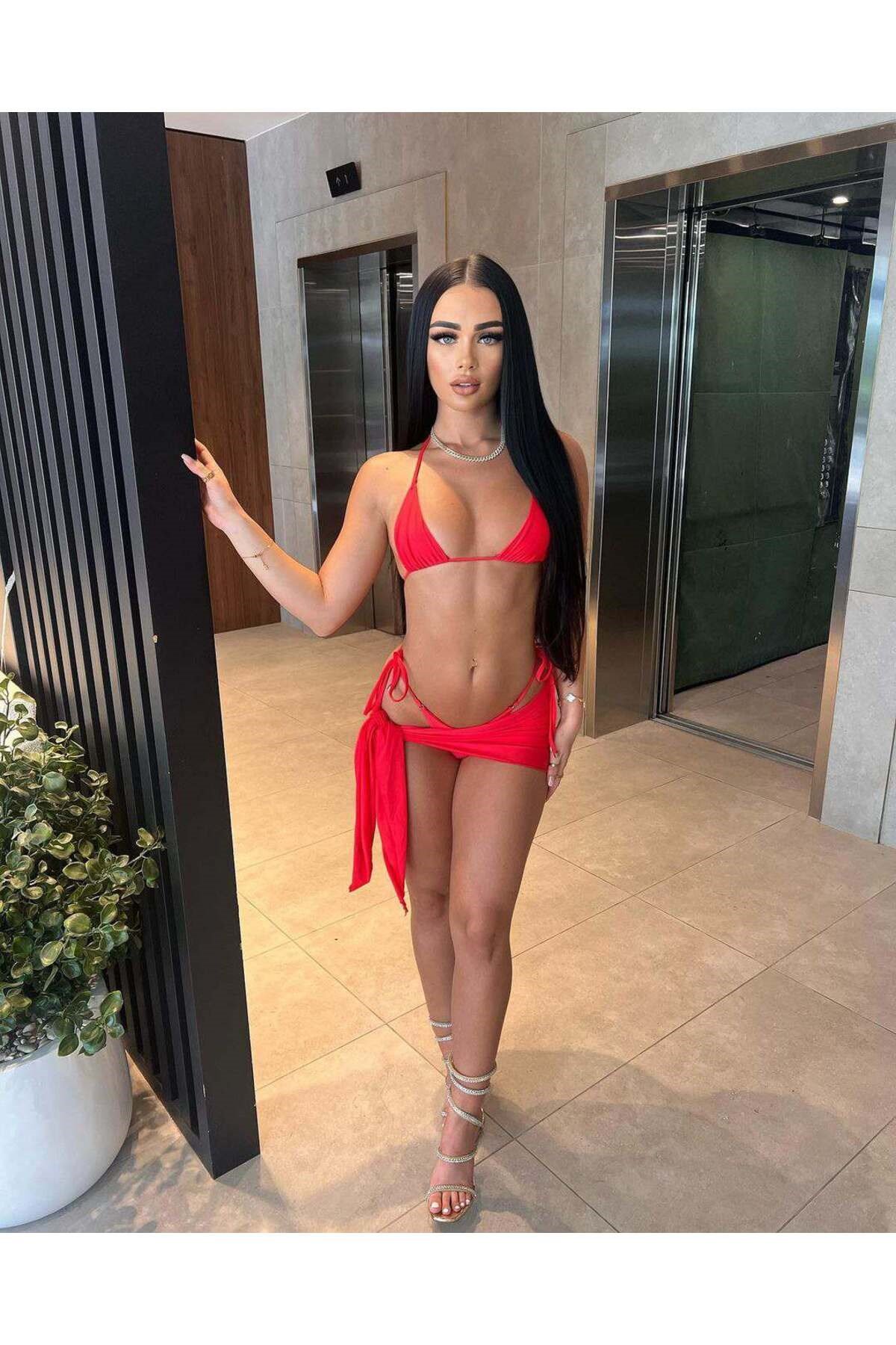 Dubai bikini pareo set