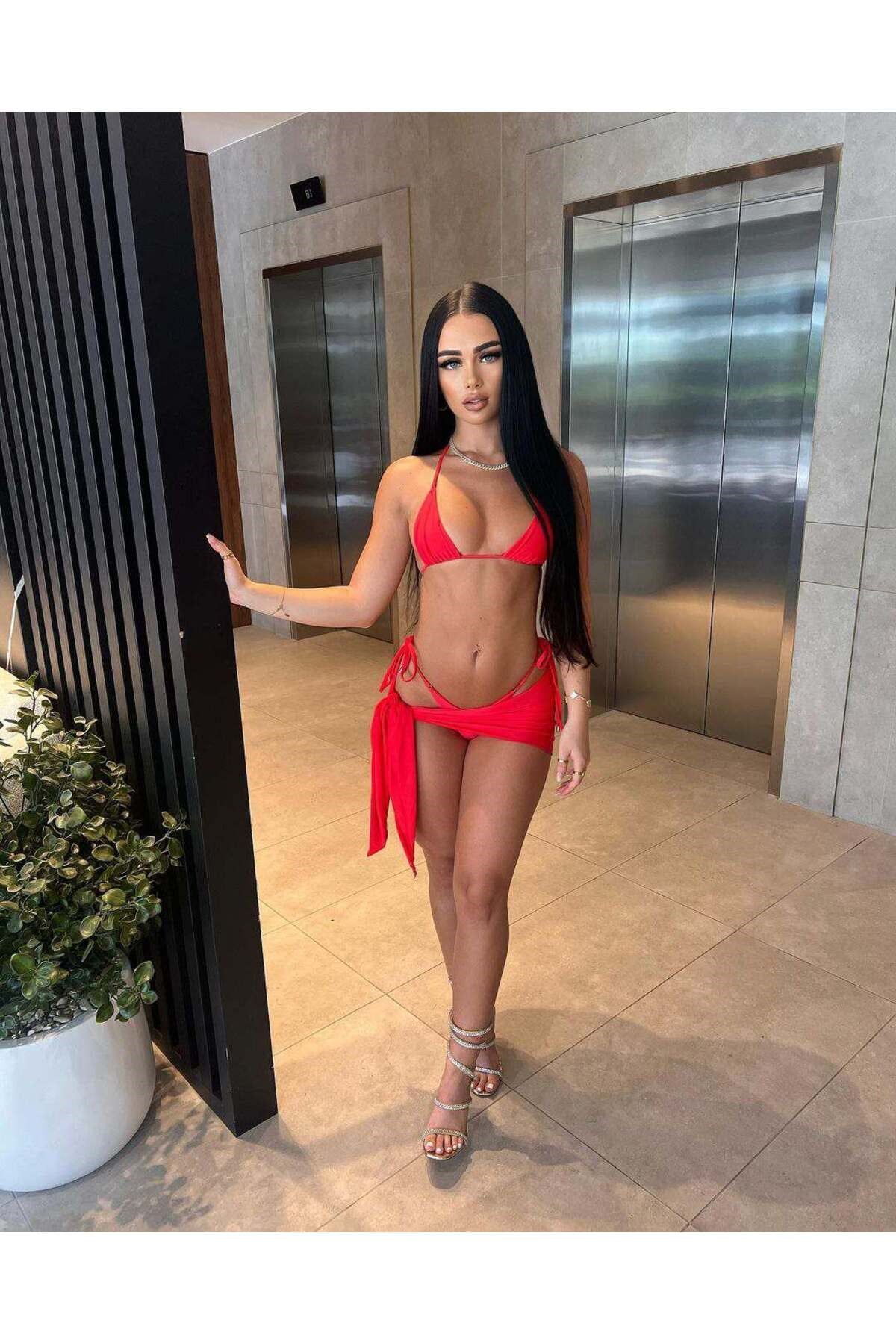 Dubai bikini pareo set