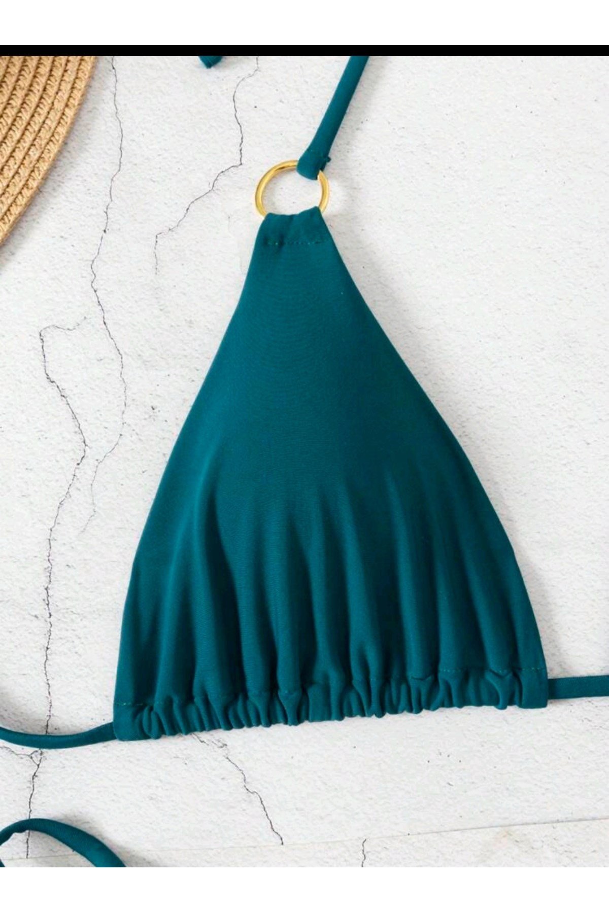 Halka detaylı bikini takım
