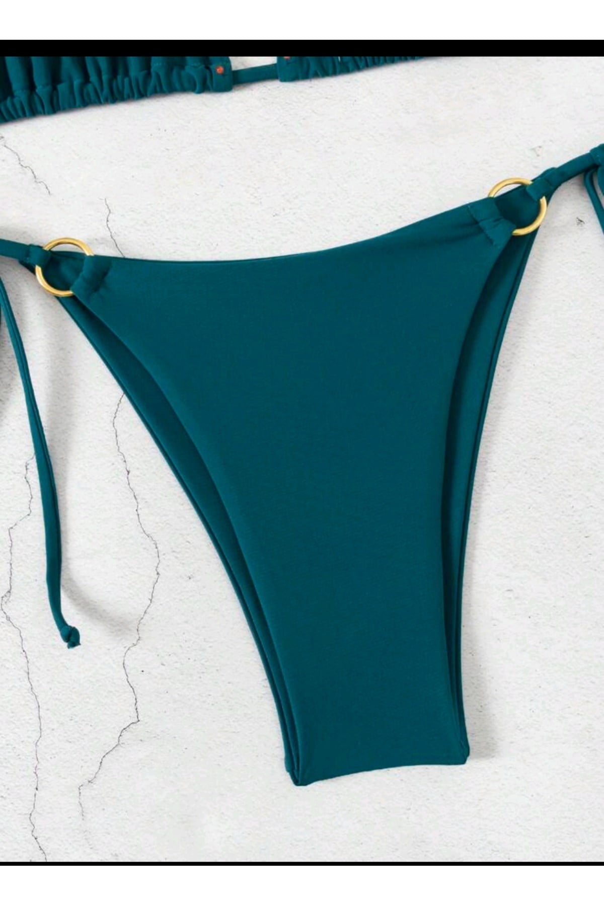 Halka detaylı bikini takım