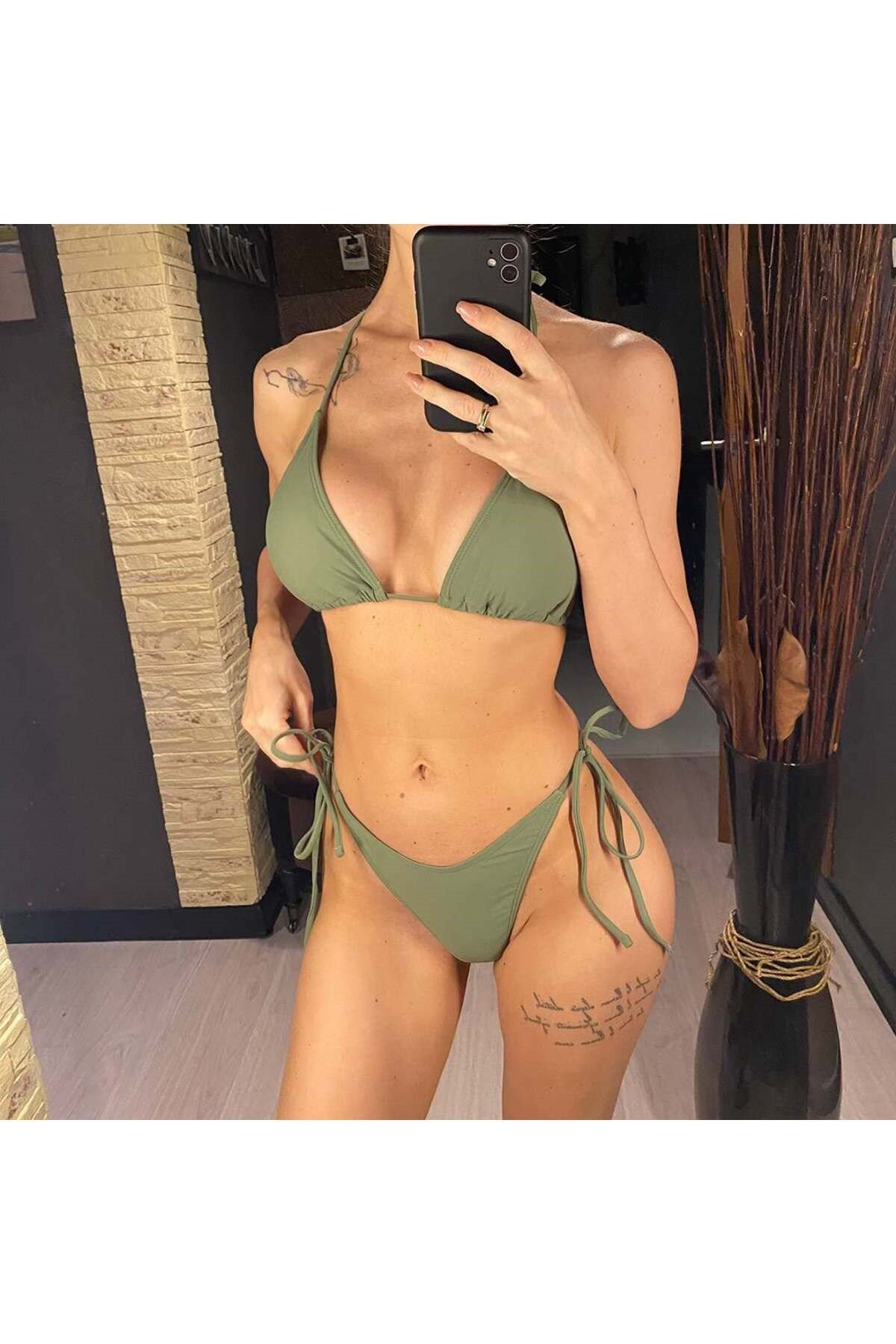 Kadın yaz bikini takımı