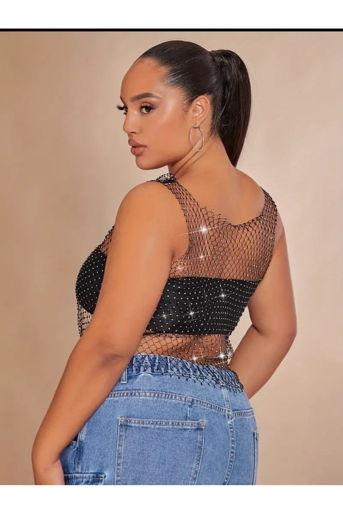 Kristal taşlı büstiyer