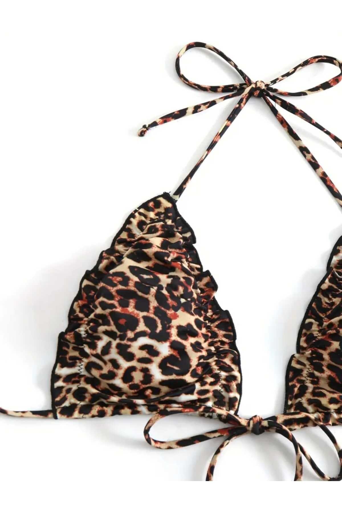 Leopias şık bikini takım