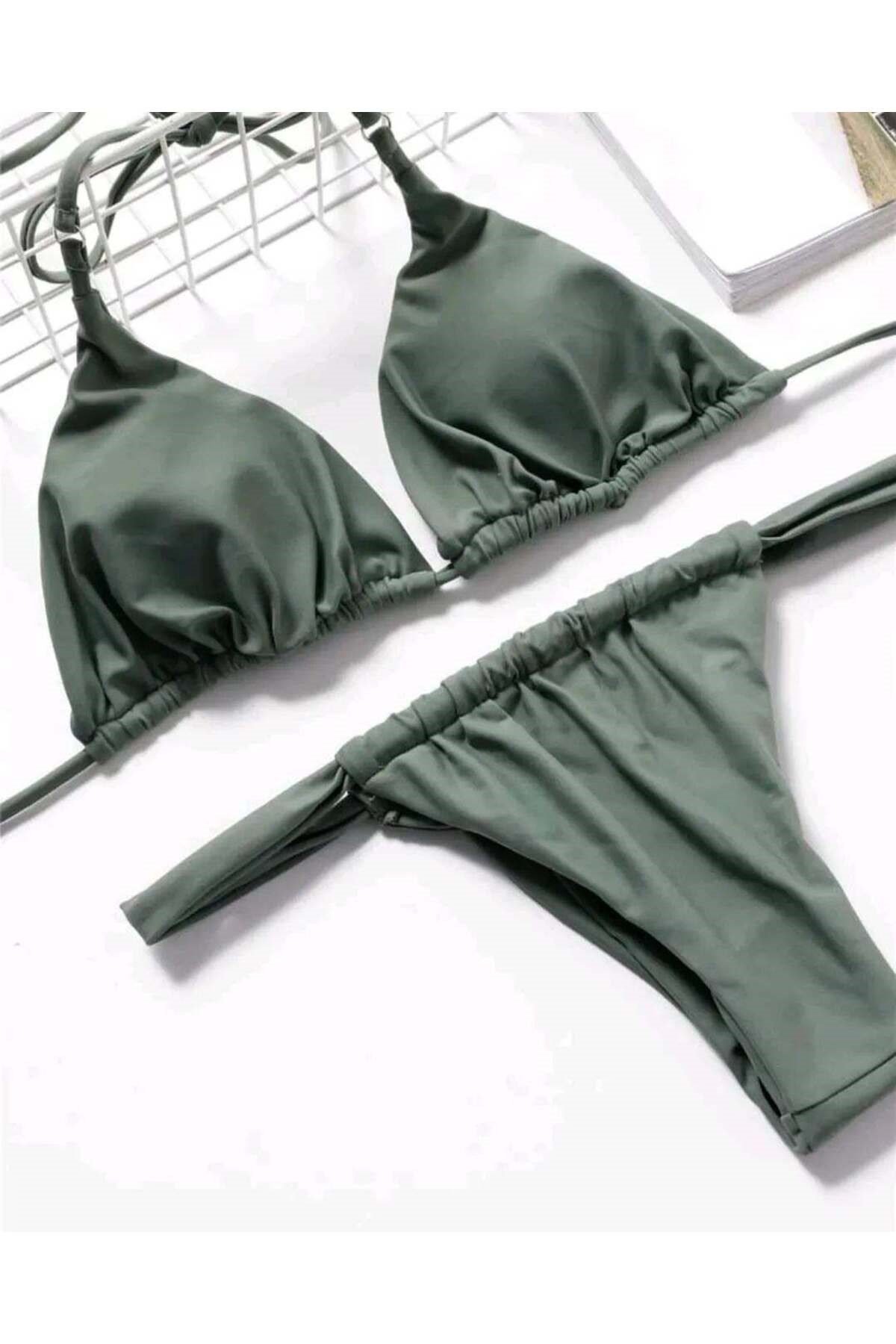 Linda haki bikini takım