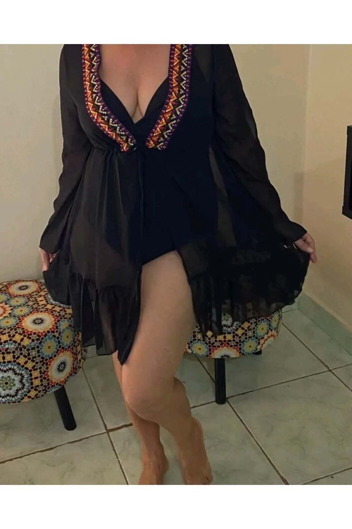 Miami etnik desenli pareo