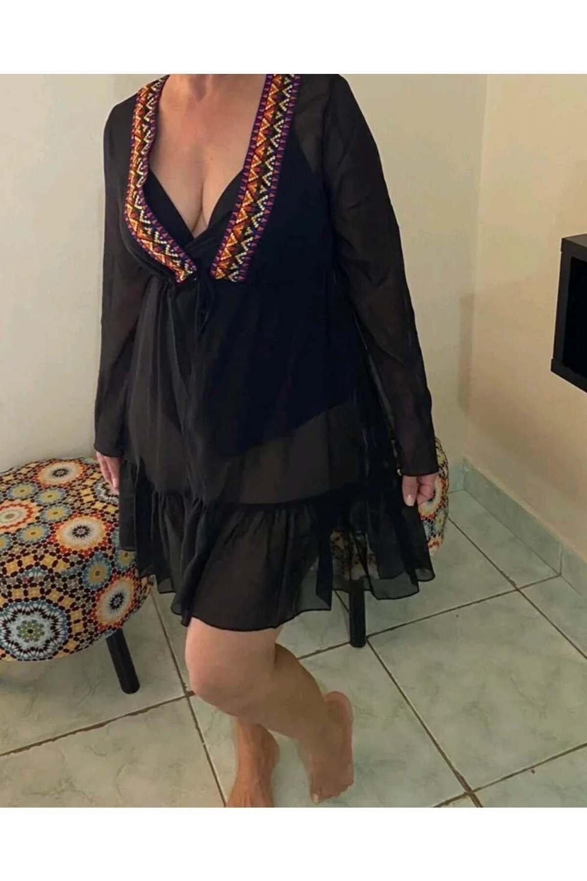 Miami etnik desenli pareo