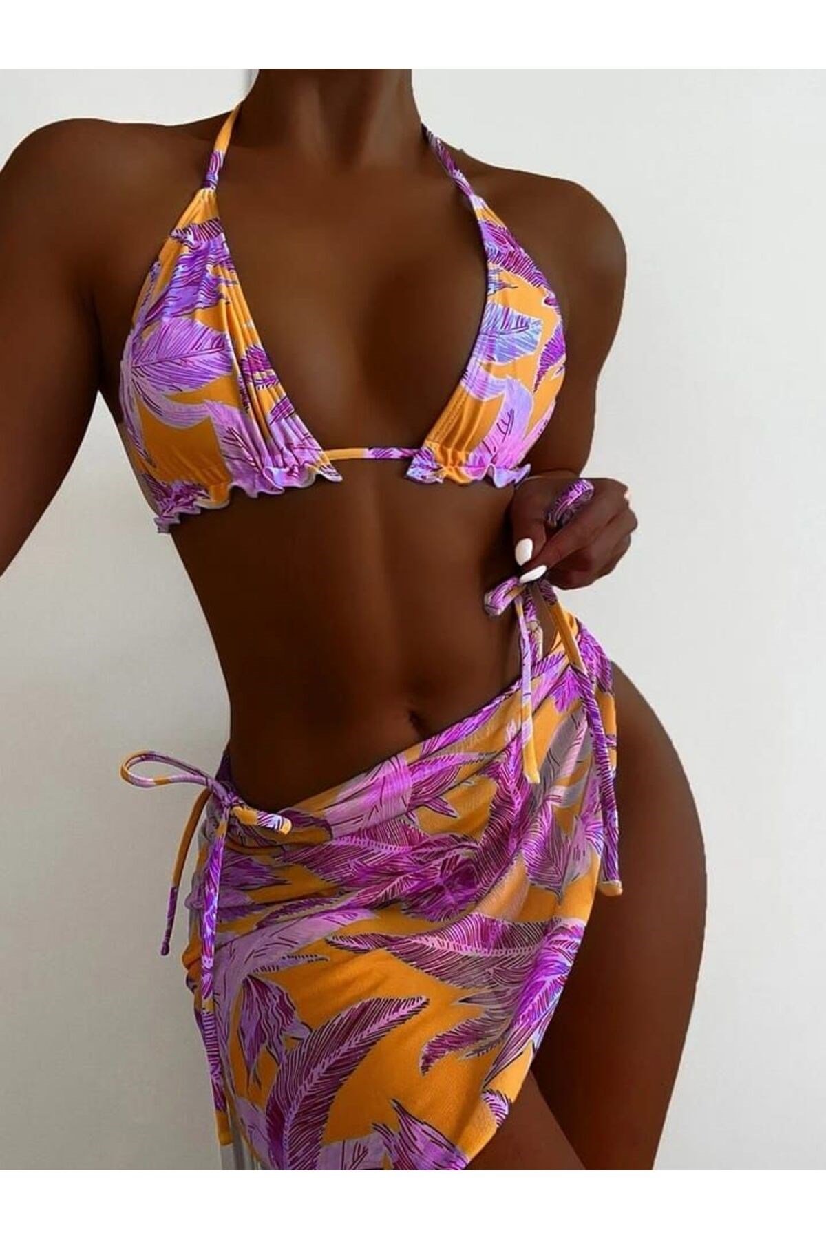 Mileva bikini pareo set