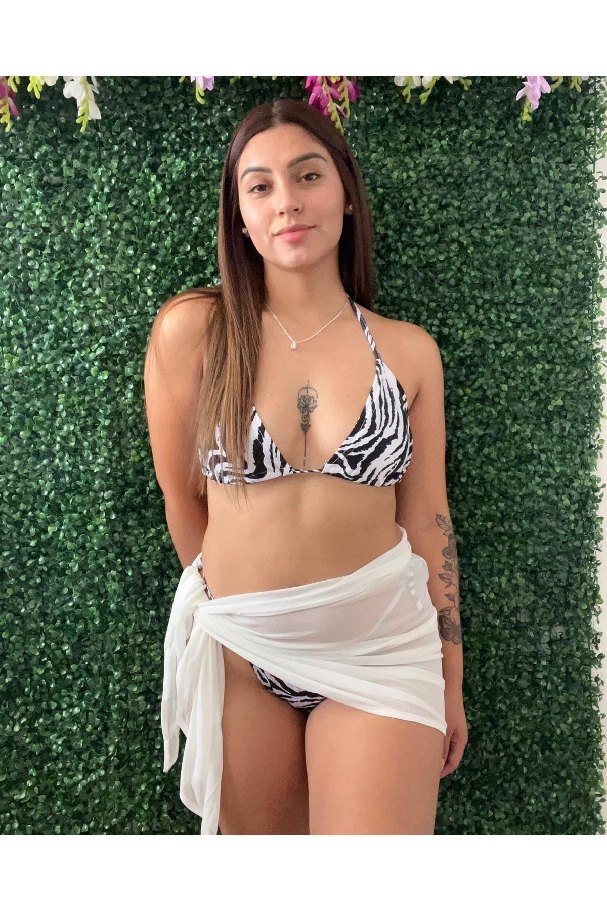 Pareolu Zebra Bikini Set