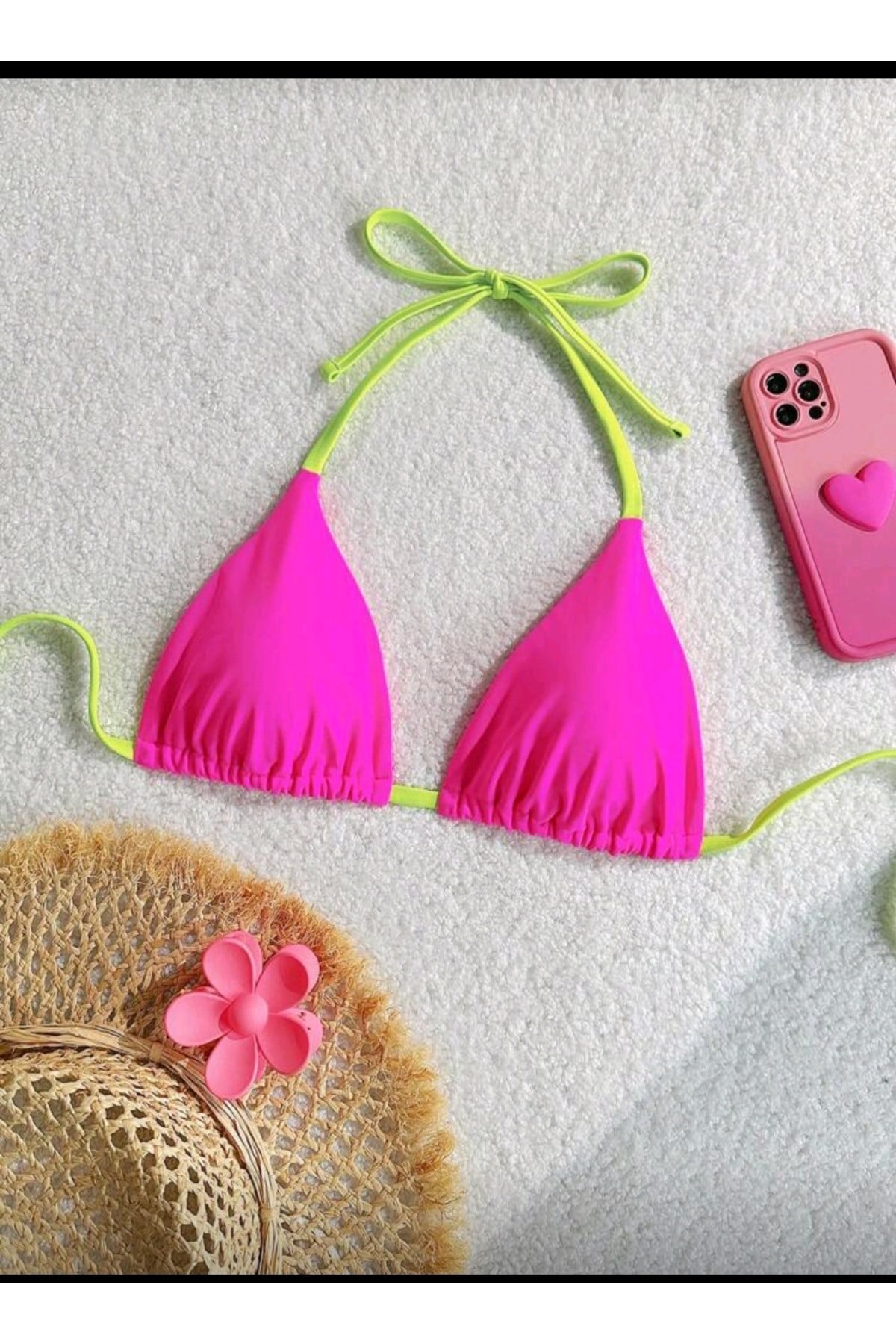 Tasarım bikini üstü