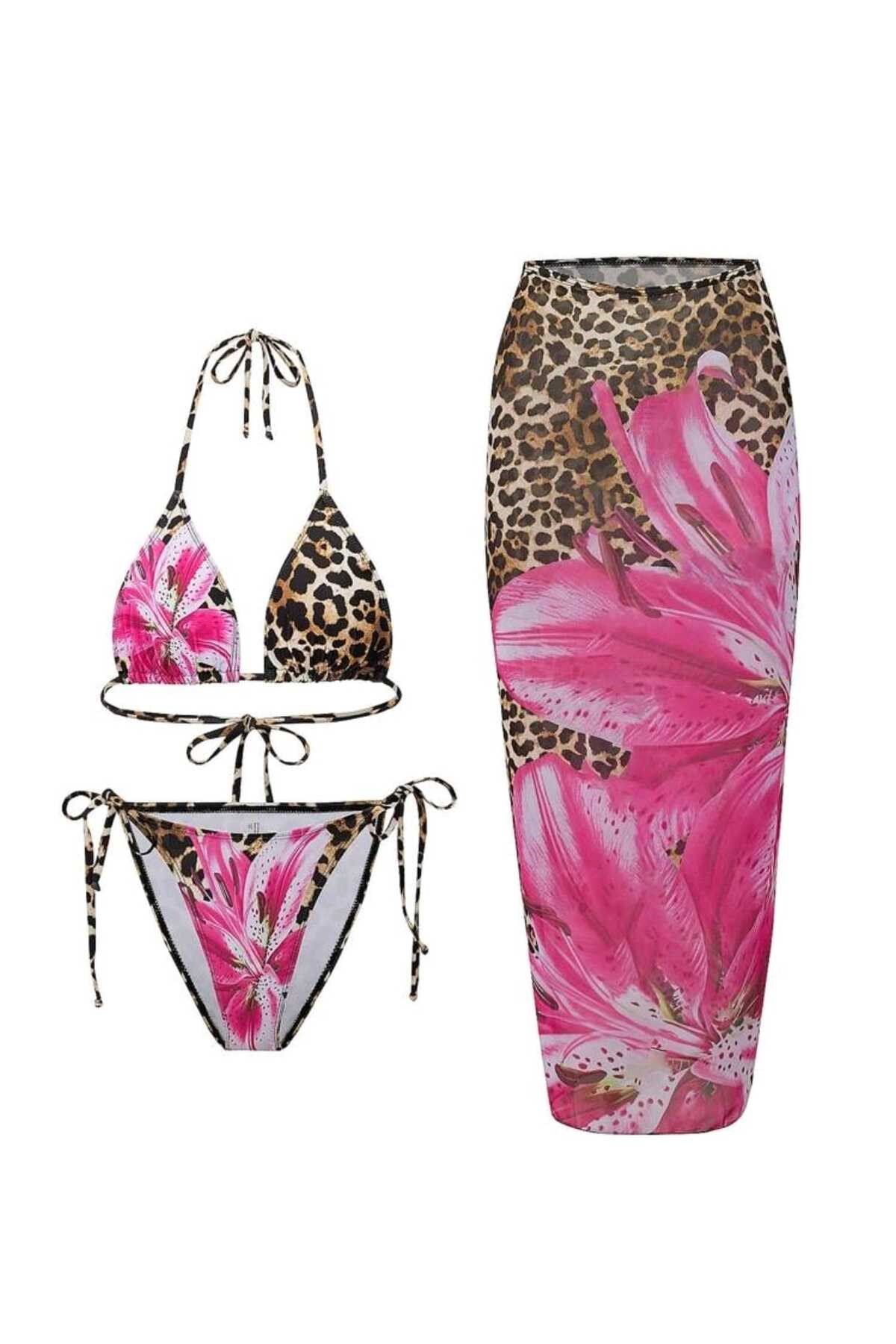 Vercane bikini pareo set