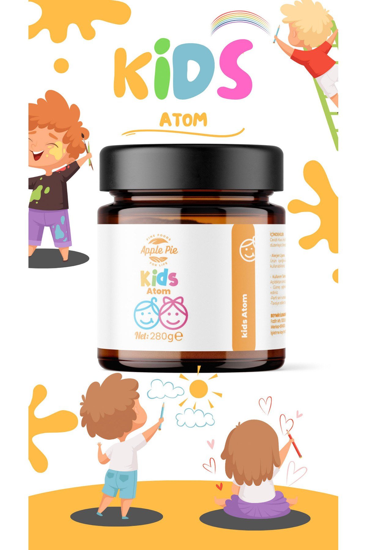 2 Adet Atom Kids