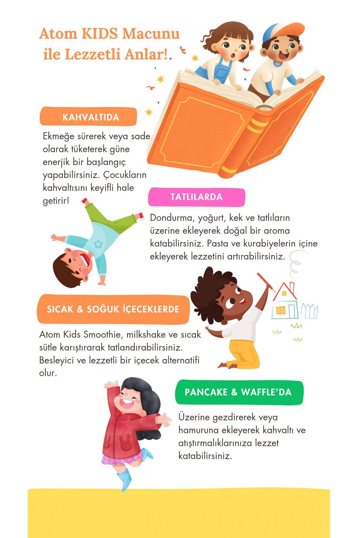 2 Adet Atom Kids