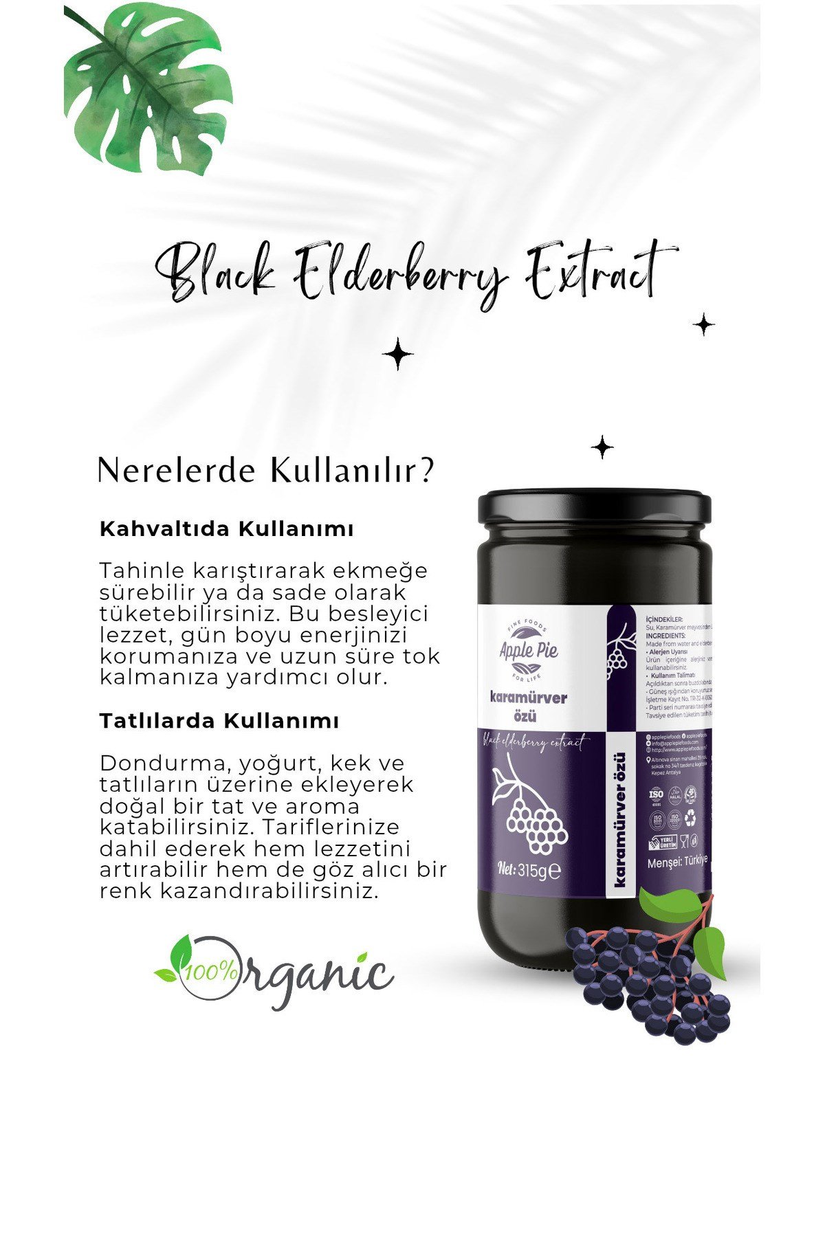 Karamürver Özü 315 gr , Yoğun Kıvam , Katkısız , Glutensiz , Vegan Ürün
