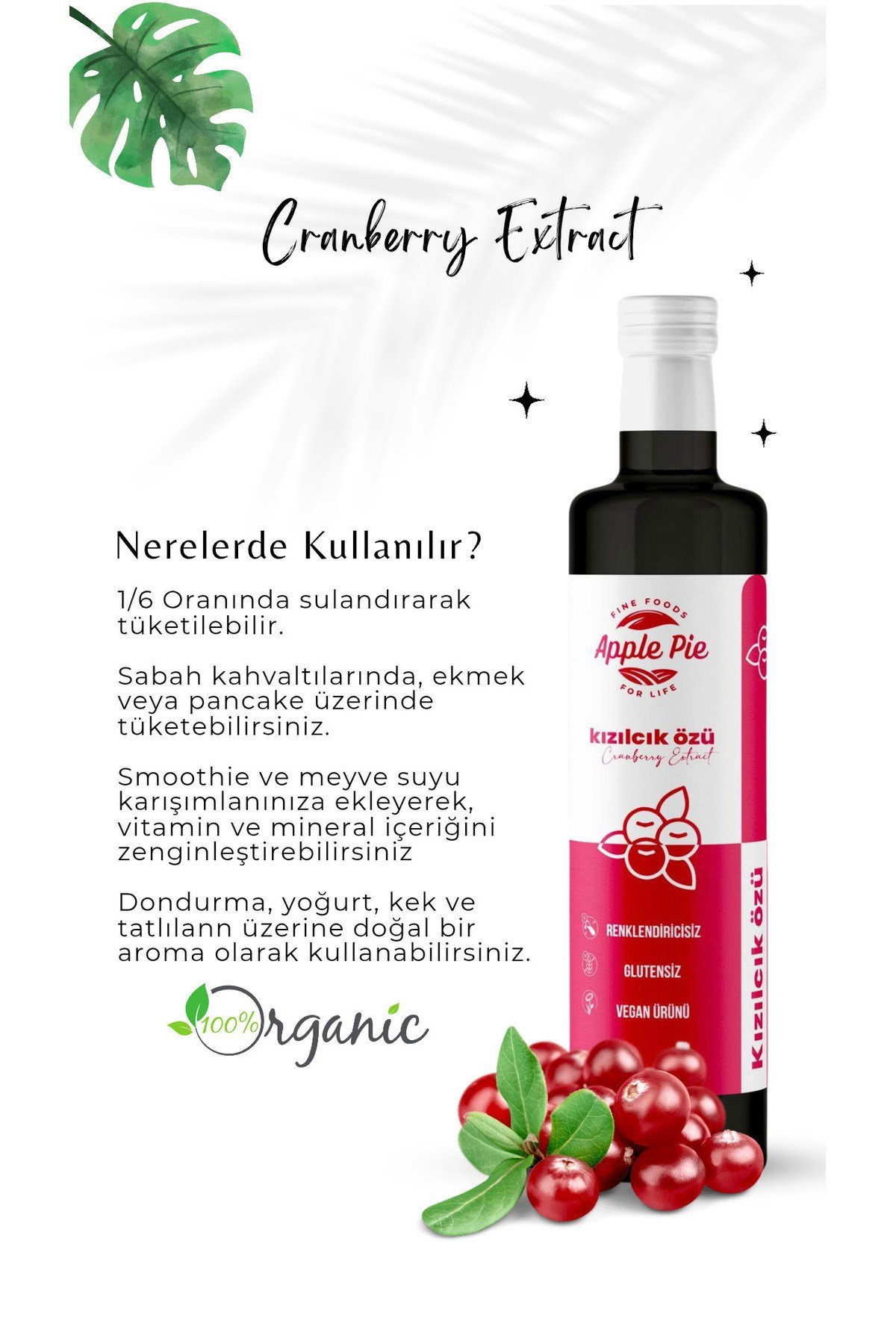Kızılcık Özü 2 Adet