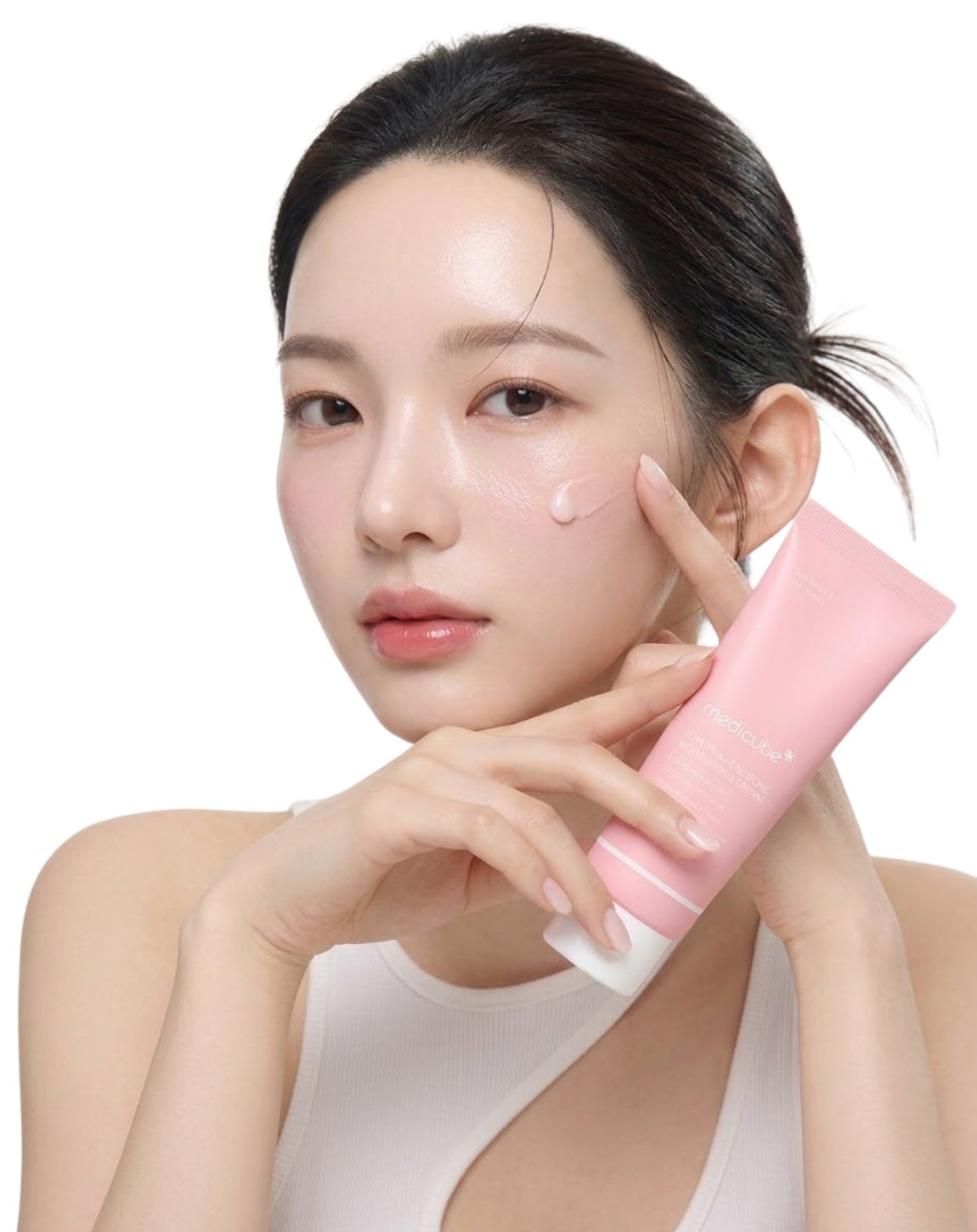 MEDICUBE PDRN PINK HYALURONIC MOISTURIZING CREAM 50ml (Yoğun Nem Sağlayan ve Cilt Bariyerini Destekleyen Nemlendirici Krem)