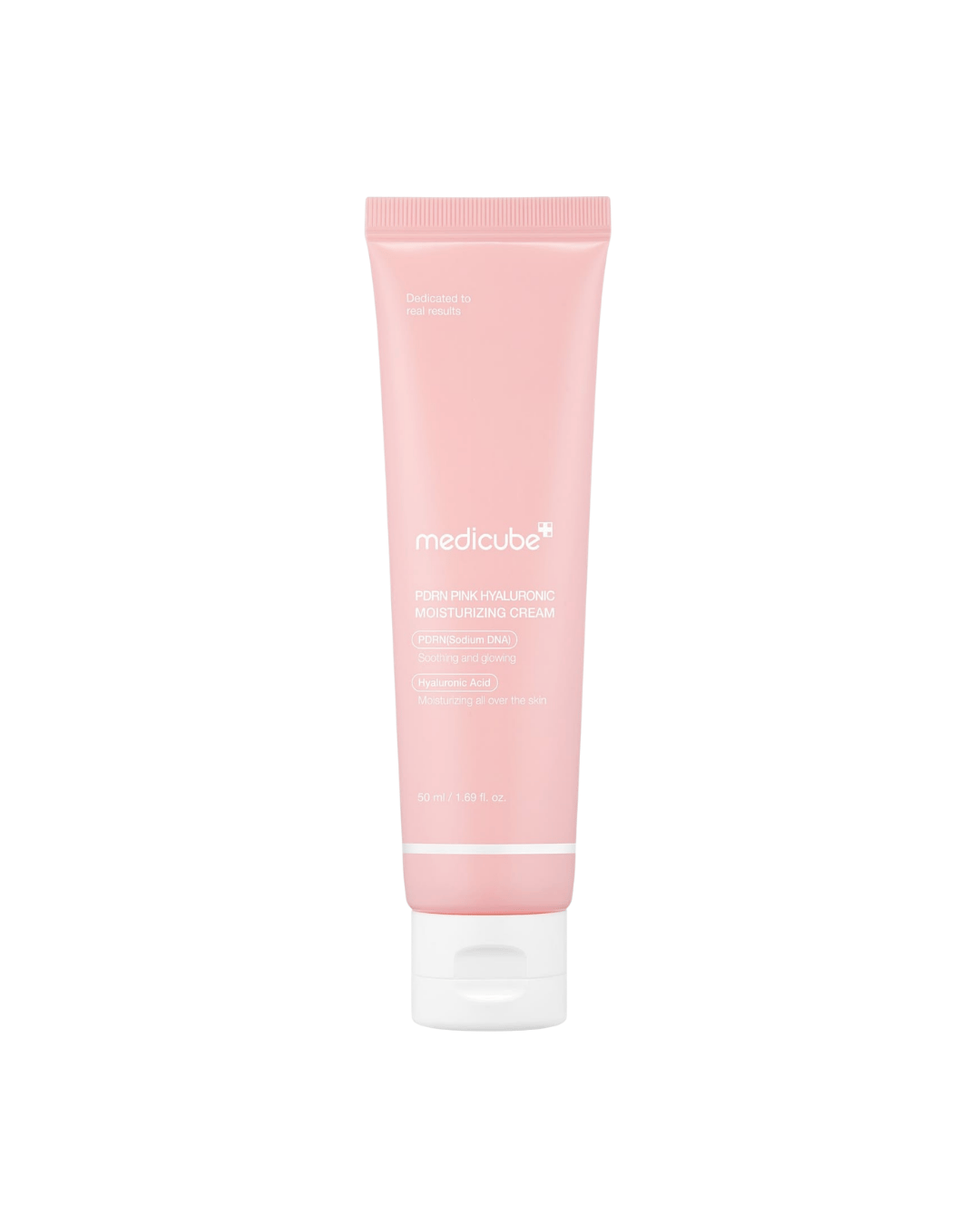 MEDICUBE PDRN PINK HYALURONIC MOISTURIZING CREAM 50ml (Yoğun Nem Sağlayan ve Cilt Bariyerini Destekleyen Nemlendirici Krem)