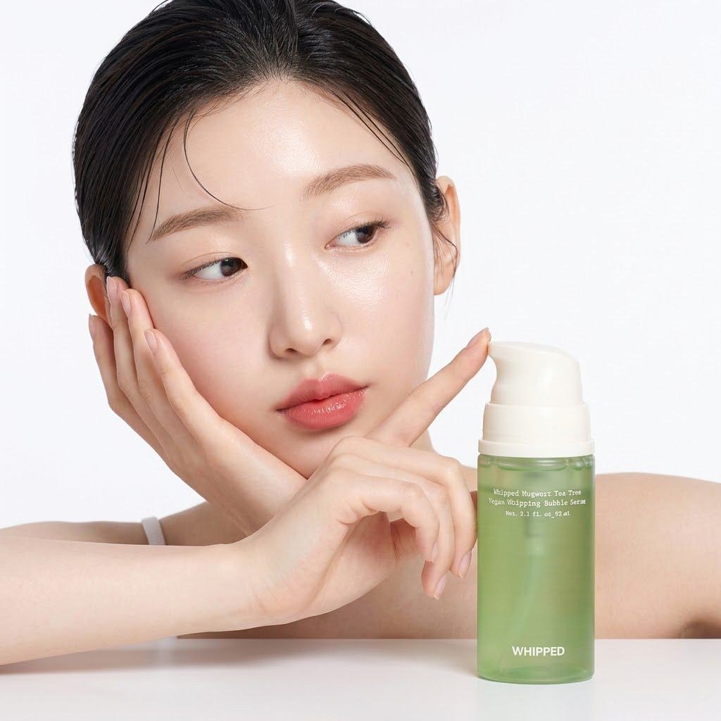 WHIPPED Mugwort Tea Tree Vegan Whipping Bubble Serum 92ml (Kızarıklık Giderici ve Sivilce Karşıtı Yatıştırıcı Köpük Serum)