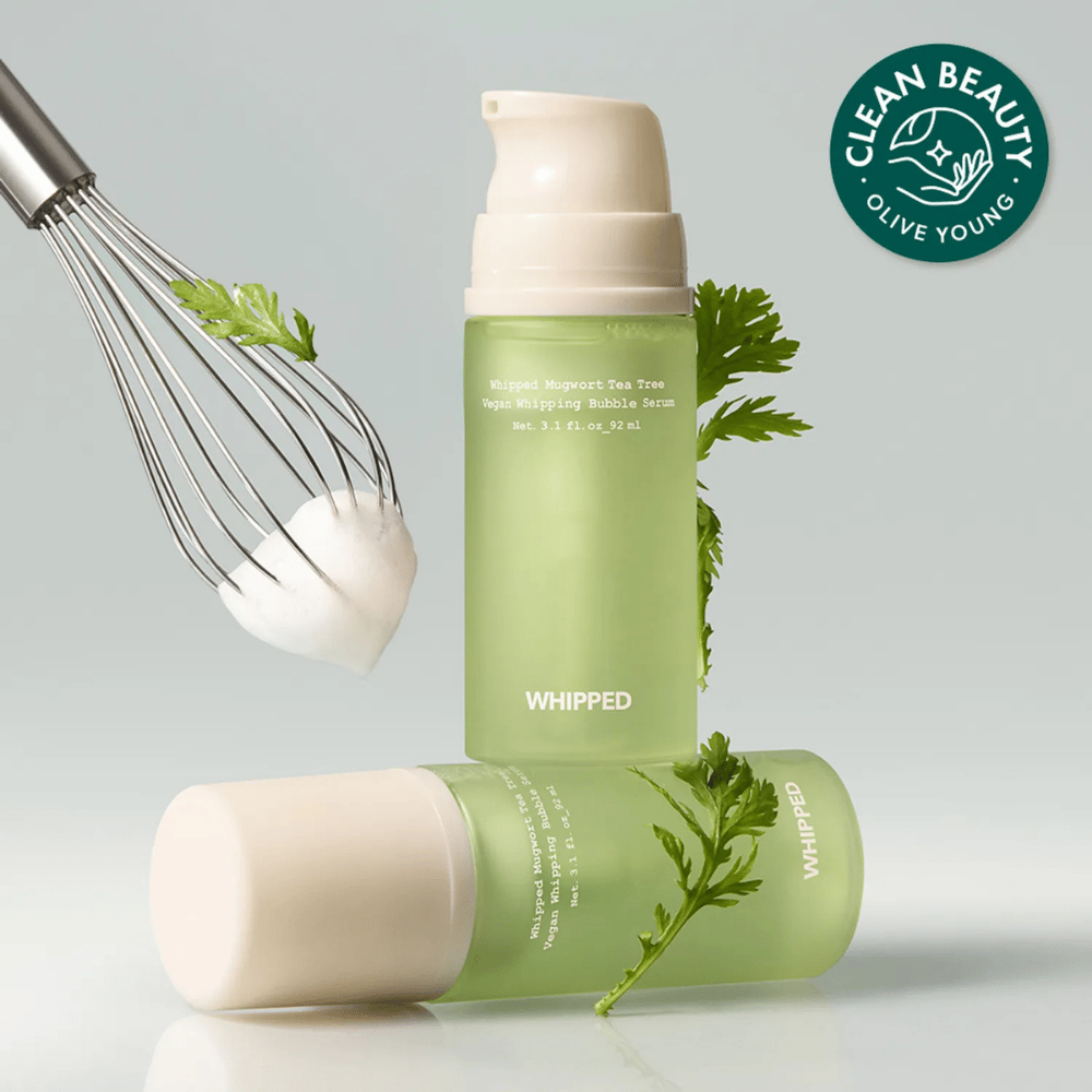 WHIPPED Mugwort Tea Tree Vegan Whipping Bubble Serum 92ml (Kızarıklık Giderici ve Sivilce Karşıtı Yatıştırıcı Köpük Serum)