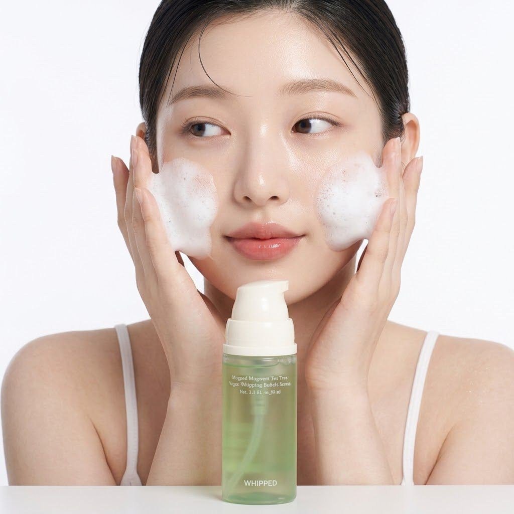 WHIPPED Mugwort Tea Tree Vegan Whipping Bubble Serum 92ml (Kızarıklık Giderici ve Sivilce Karşıtı Yatıştırıcı Köpük Serum)