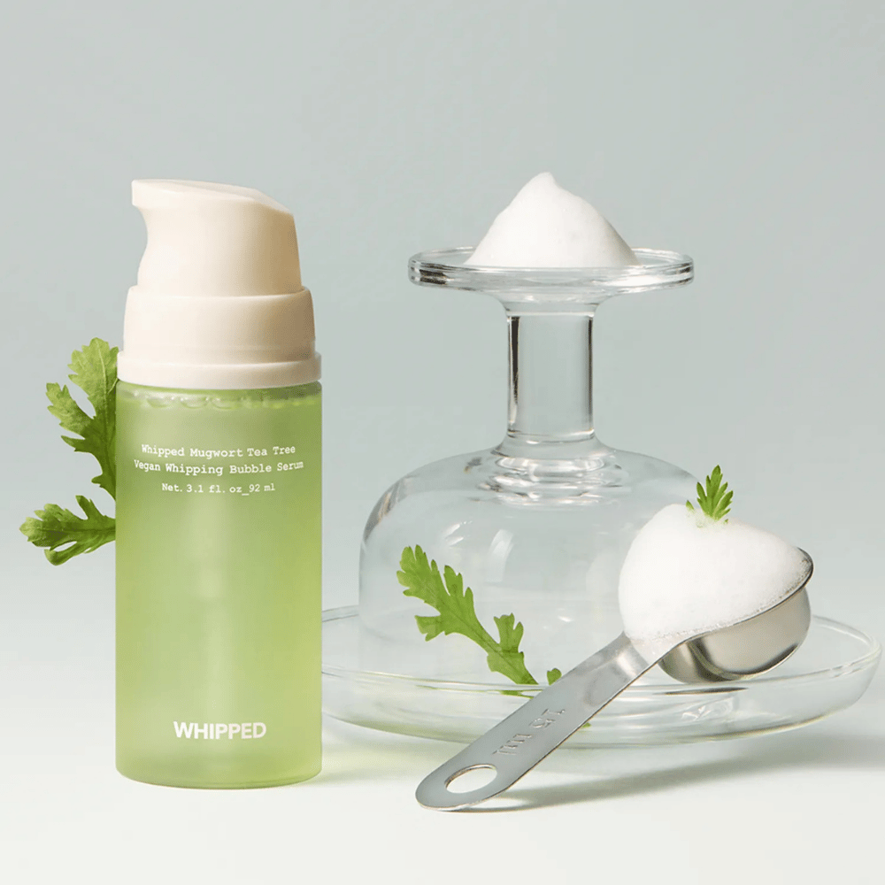 WHIPPED Mugwort Tea Tree Vegan Whipping Bubble Serum 92ml (Kızarıklık Giderici ve Sivilce Karşıtı Yatıştırıcı Köpük Serum)