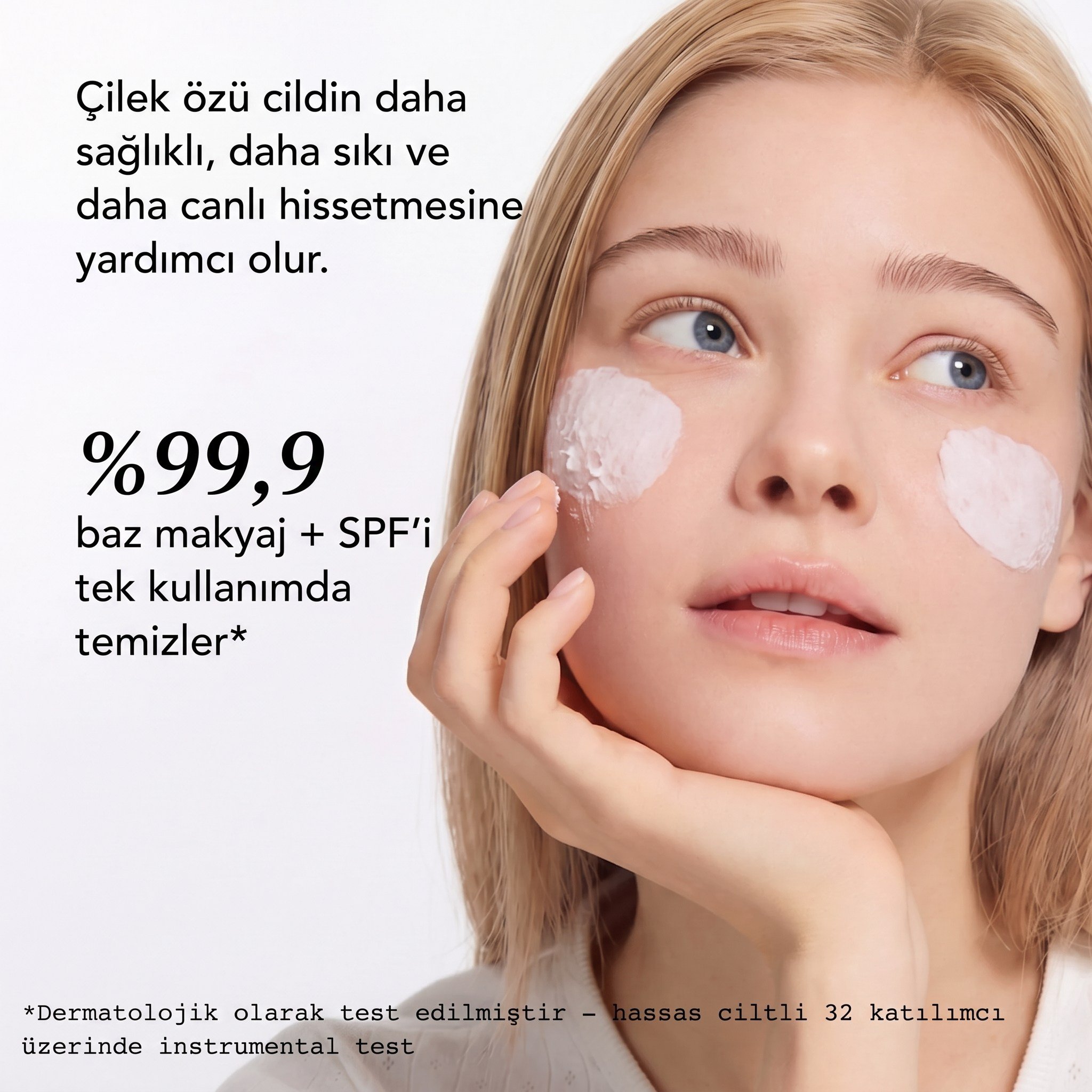 WHIPPED Strawberry Vanilla Face Mask Cleanser+Niacinamide 130g (Gözenek Sıkılaştırıcı ve Aydınlatıcı 2'si 1 Arada Yüz Yıkama Maskesi)
