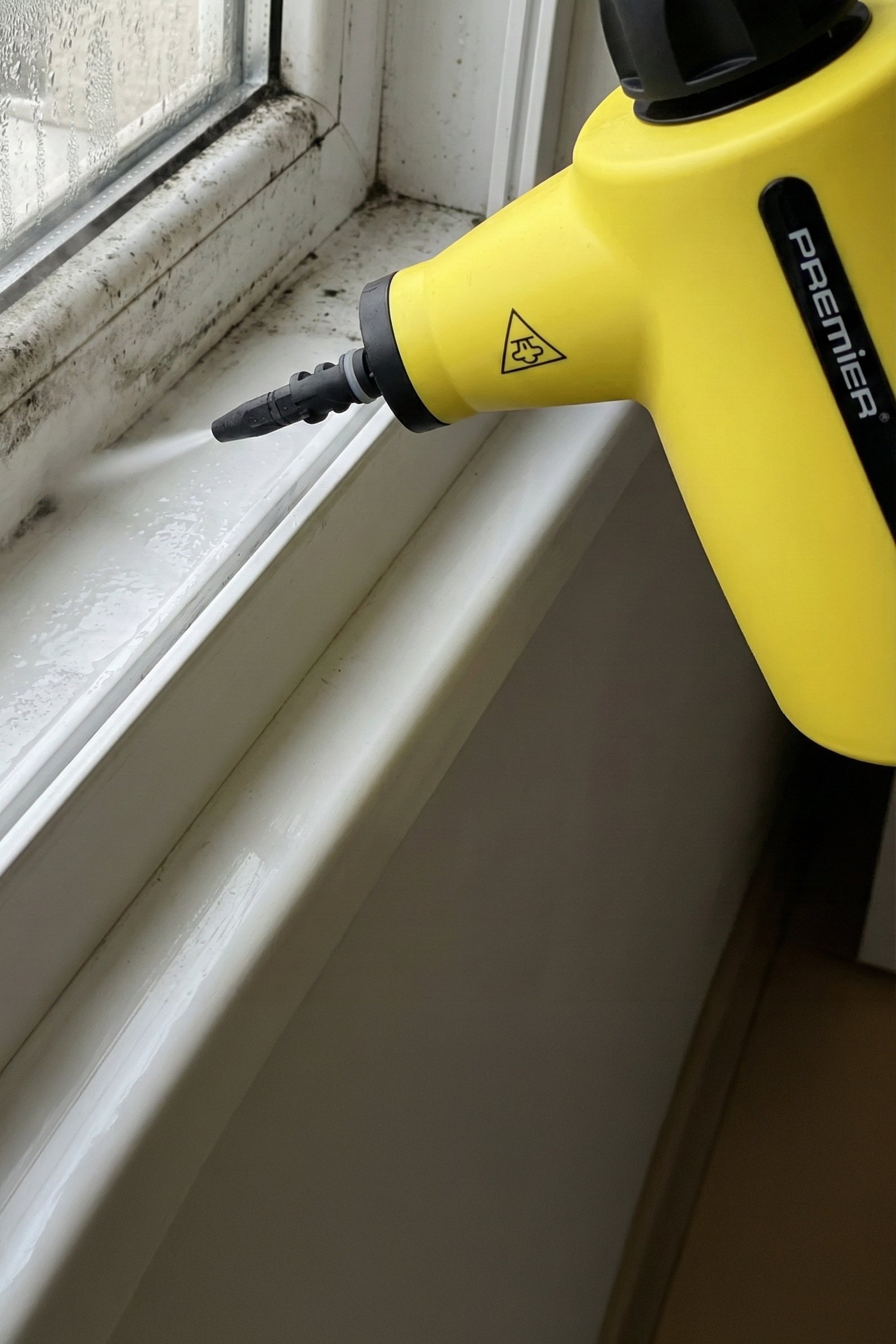 PSC 138 Portatif 4 Bar Basınçlı 1050W Buharlı Temizleyici |  Sarı