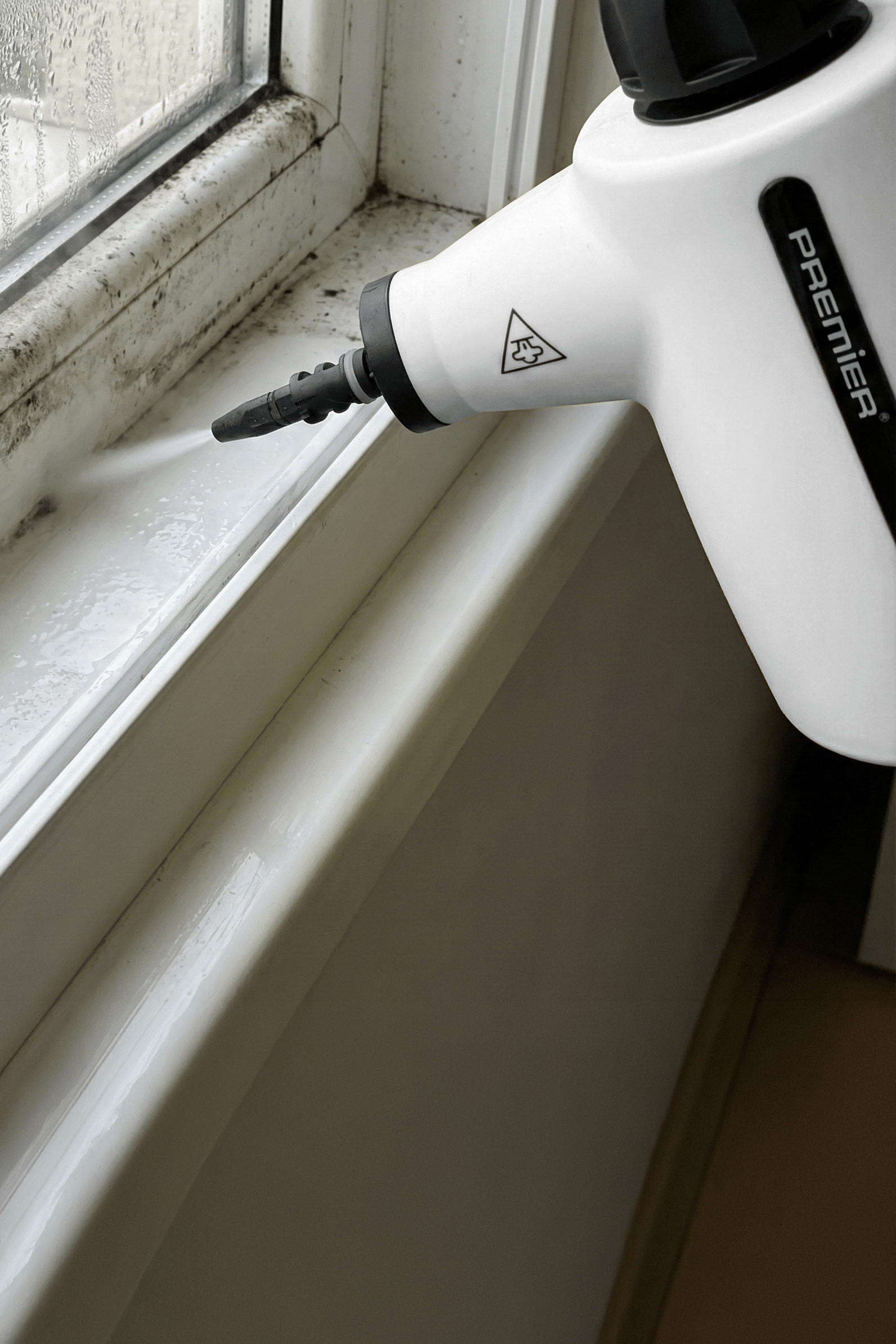 PSC 138 Portatif 4 Bar Basınçlı 1050W Buharlı Temizleyici | Beyaz