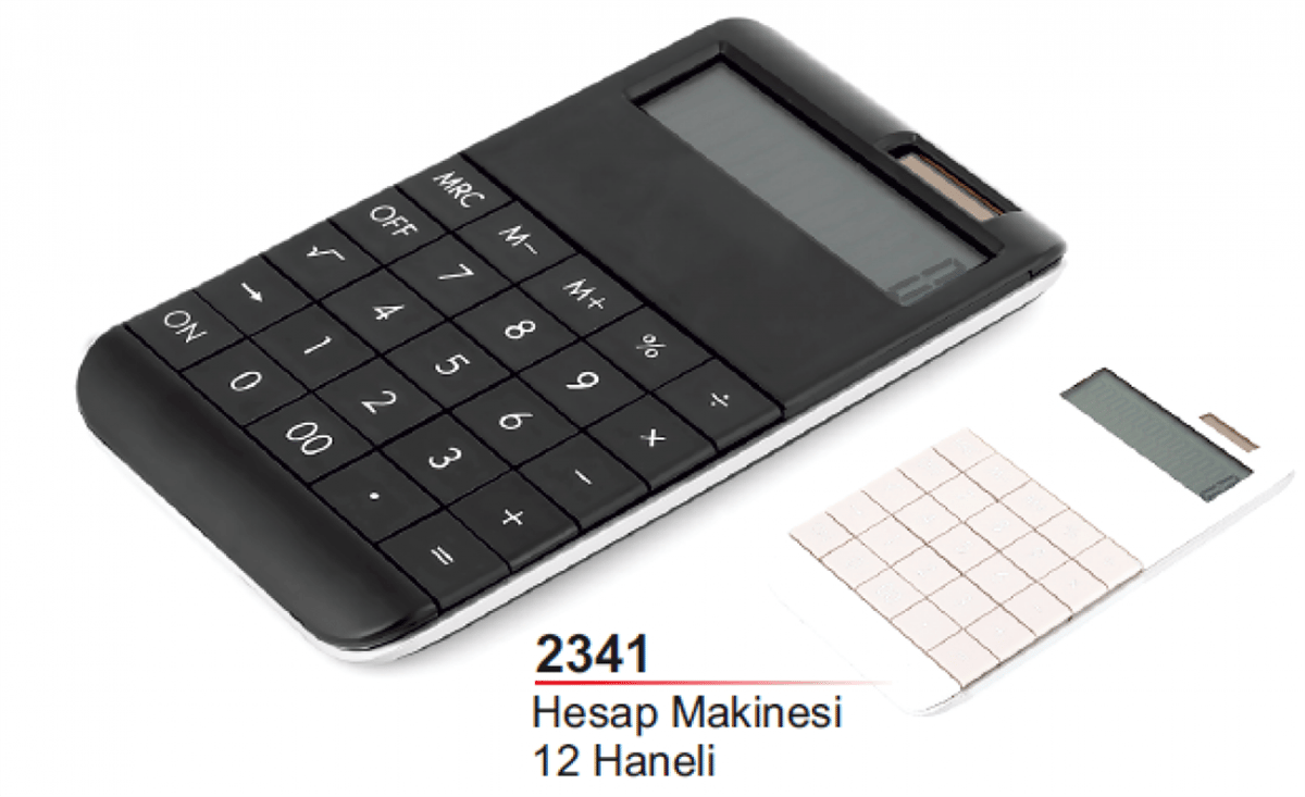12 Haneli Hesap Makinesi