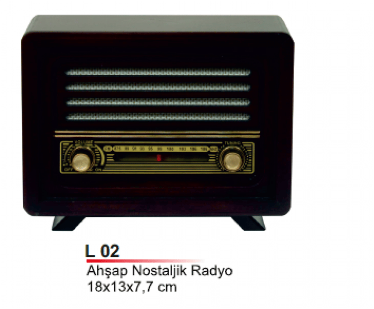 Ahşap Nostaljik Radyo